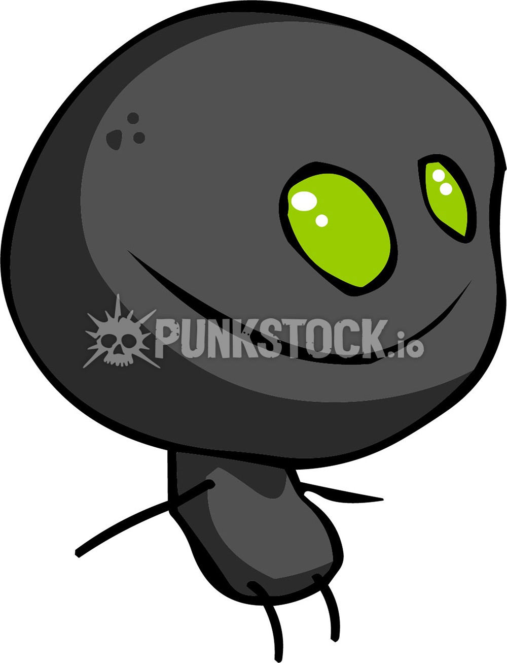 Alien boy kid vector graphic