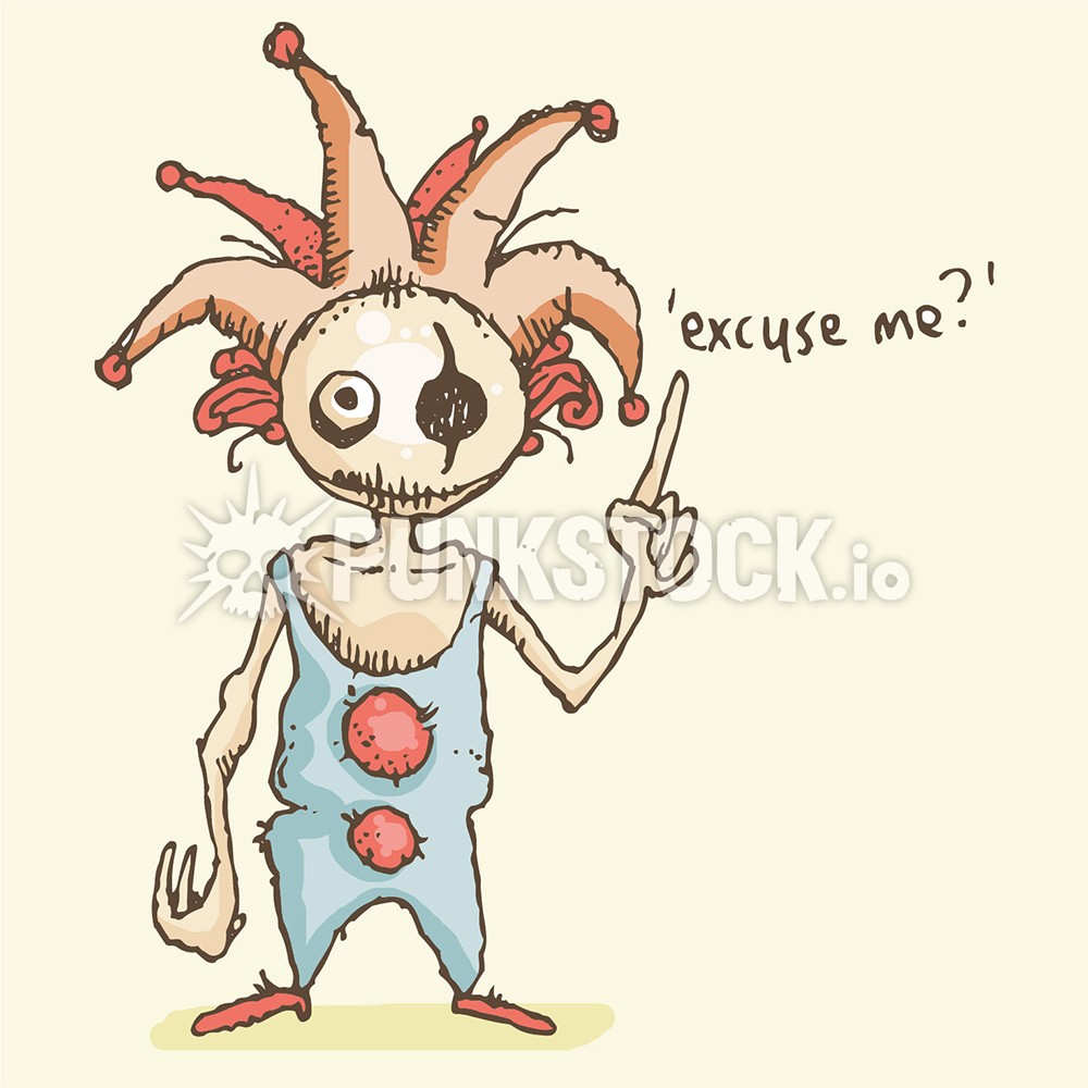 Clown clowns joker vector graphic