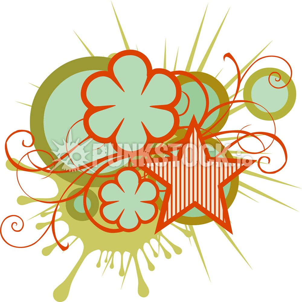 Ornamental flourish decorative flourish vector graphic