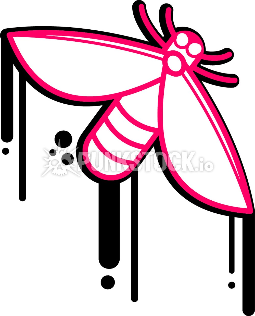 Drip dripping melt vector graphic