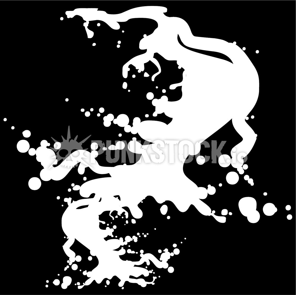 Paint splat splatter vector graphic