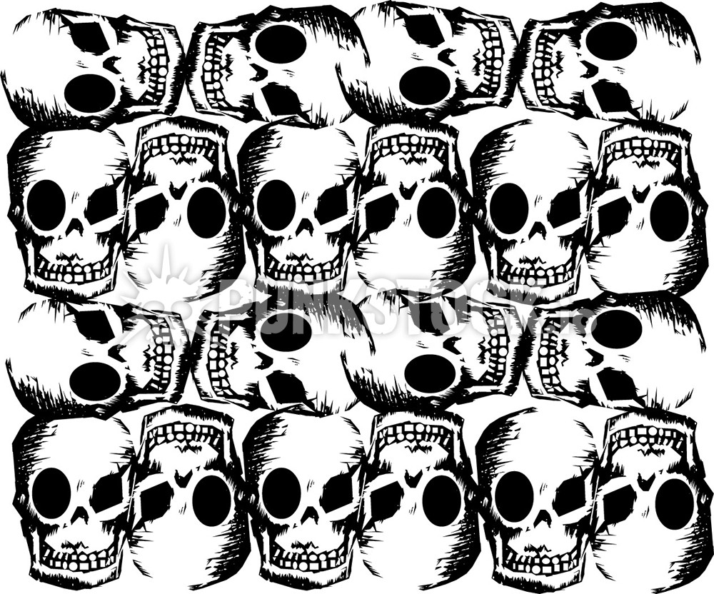 Skull skulls vector graphic
