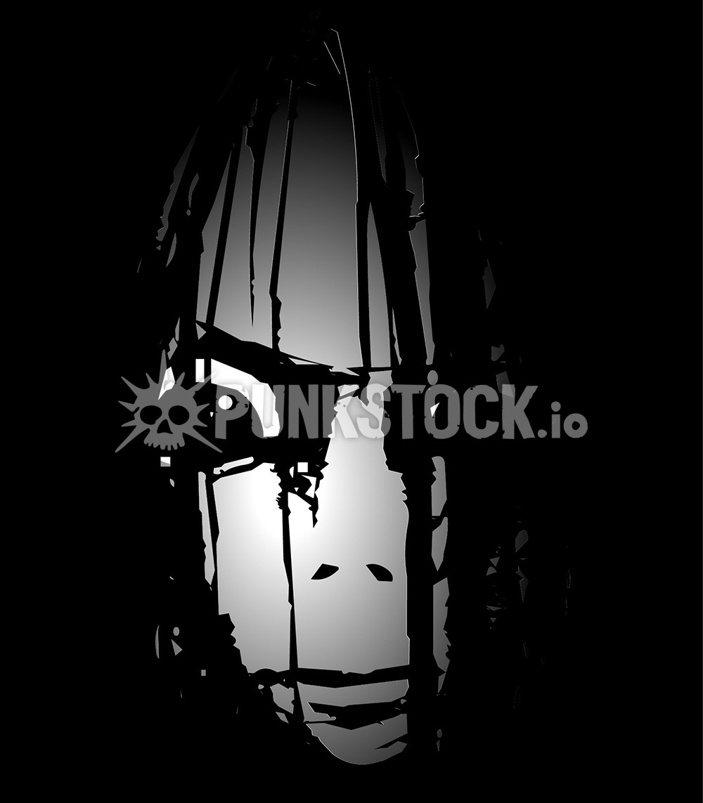 Samara the ring ghost vector graphic