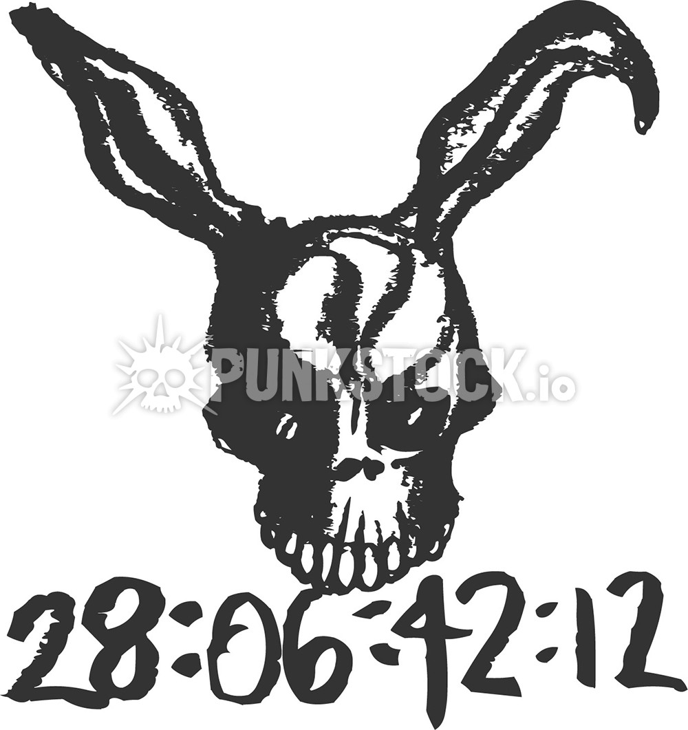 Donnie darko frank frank the bunny vector graphic