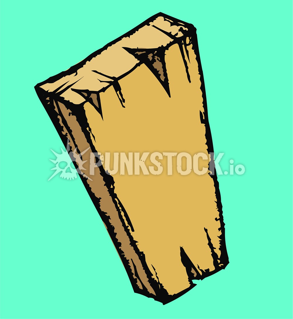 Plank wood pallette vector graphic