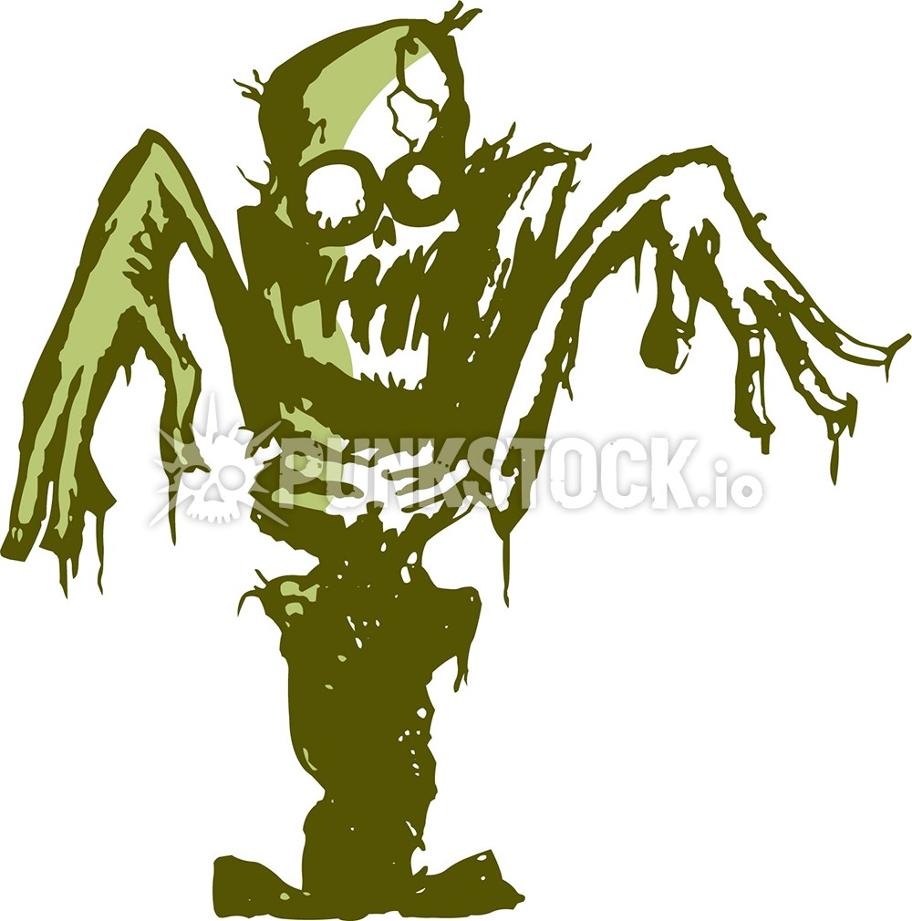 Zombie zombies dead vector graphic