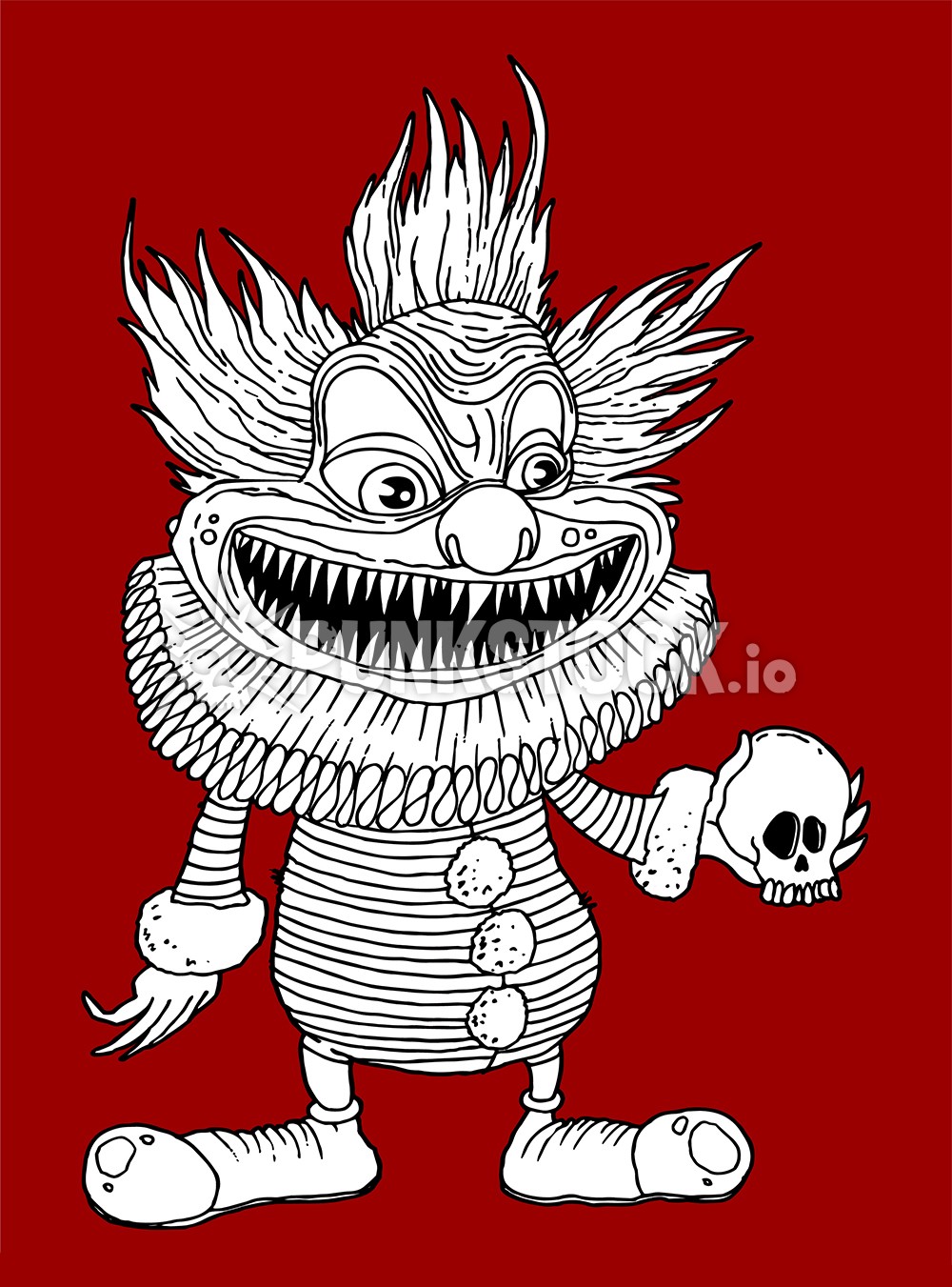 Klowm klowns clown clowns vector graphic