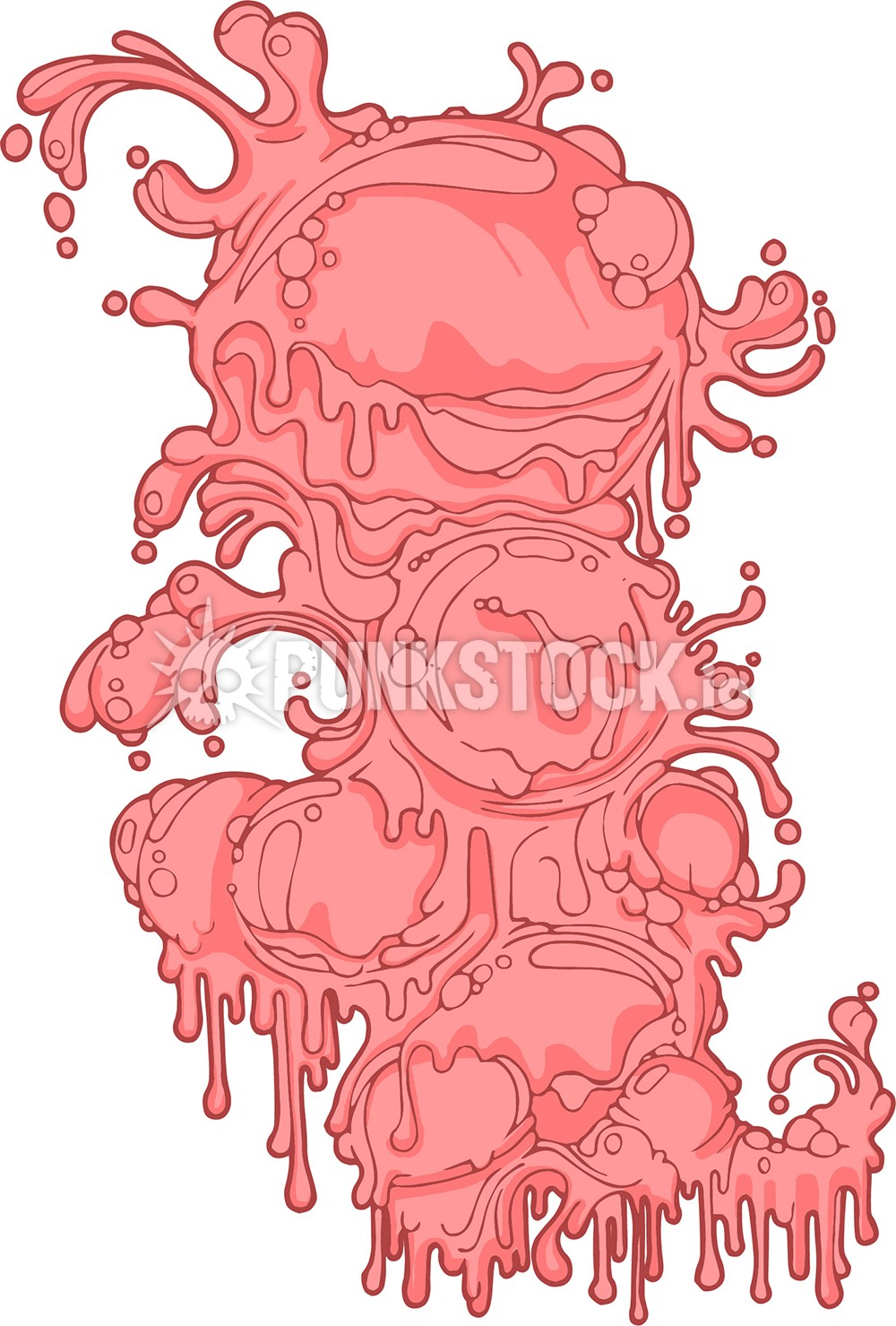 Line lines drawing vector graphic