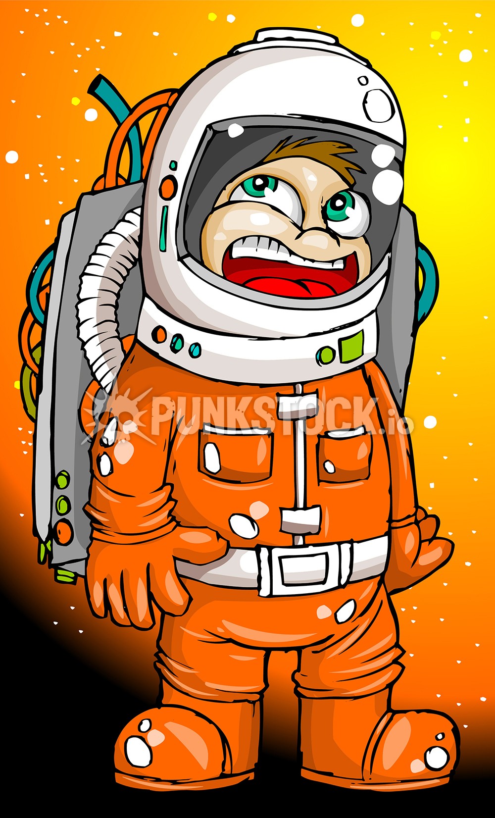 Astronaught astronaut space vector graphic
