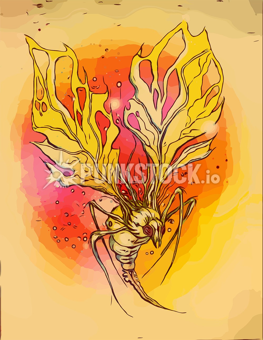 Bug insect bugs vector graphic