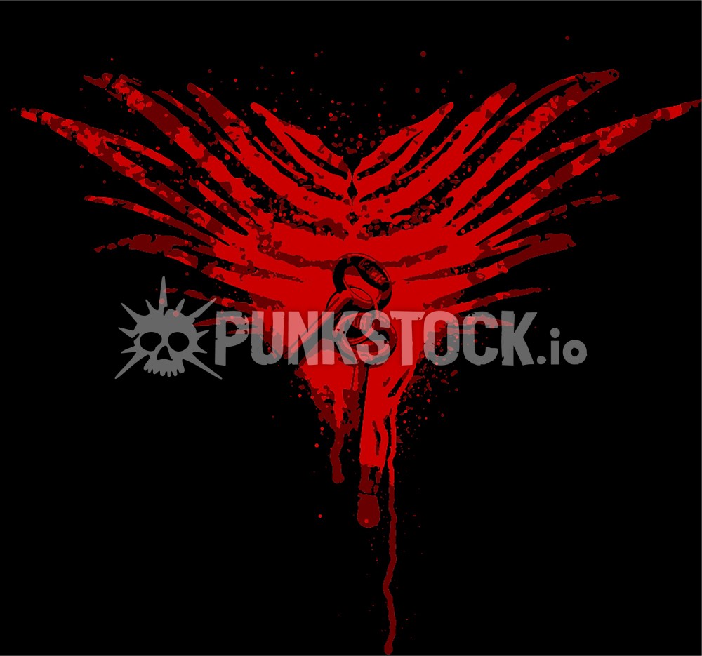 Stamp stamped one color print vector graphic