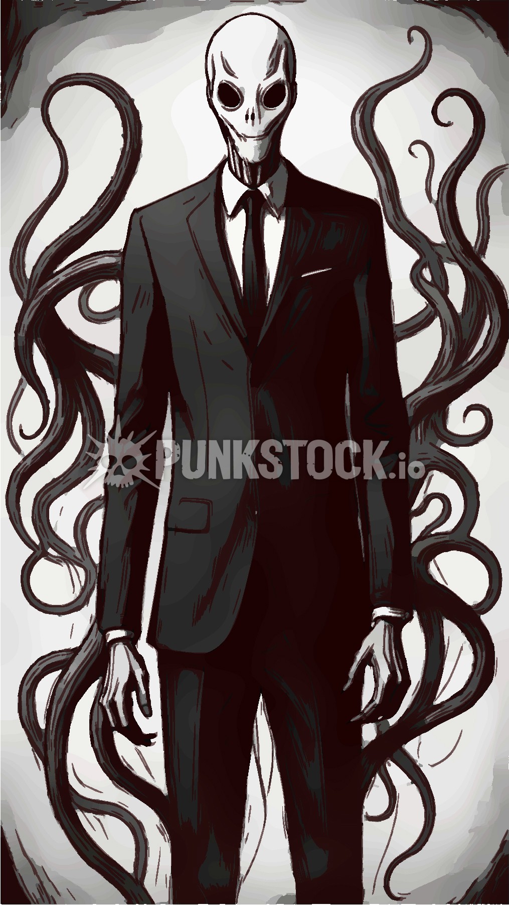 Creepypasta creepy pasta creepy vector graphic