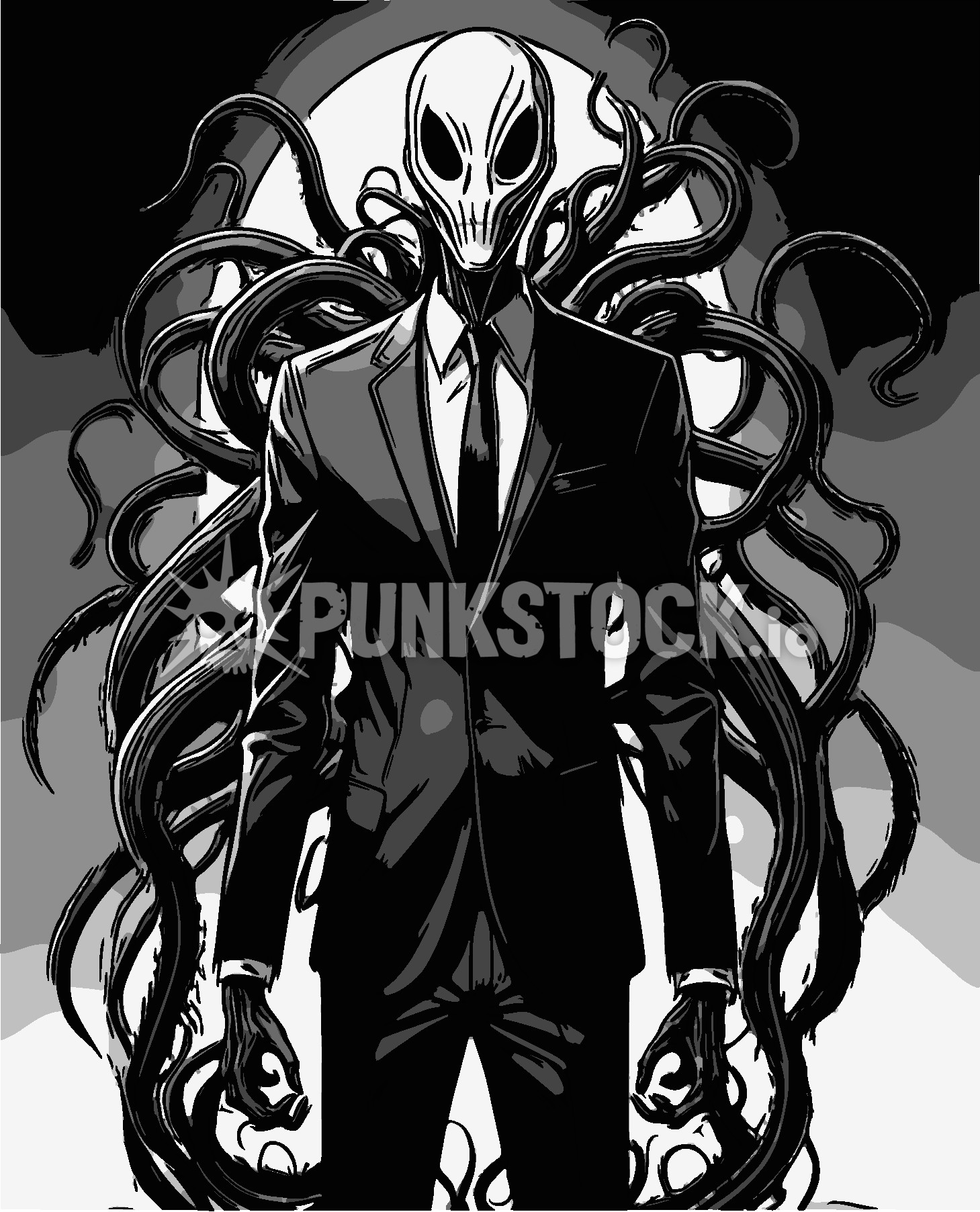 Creepypasta creepy pasta creepy vector graphic