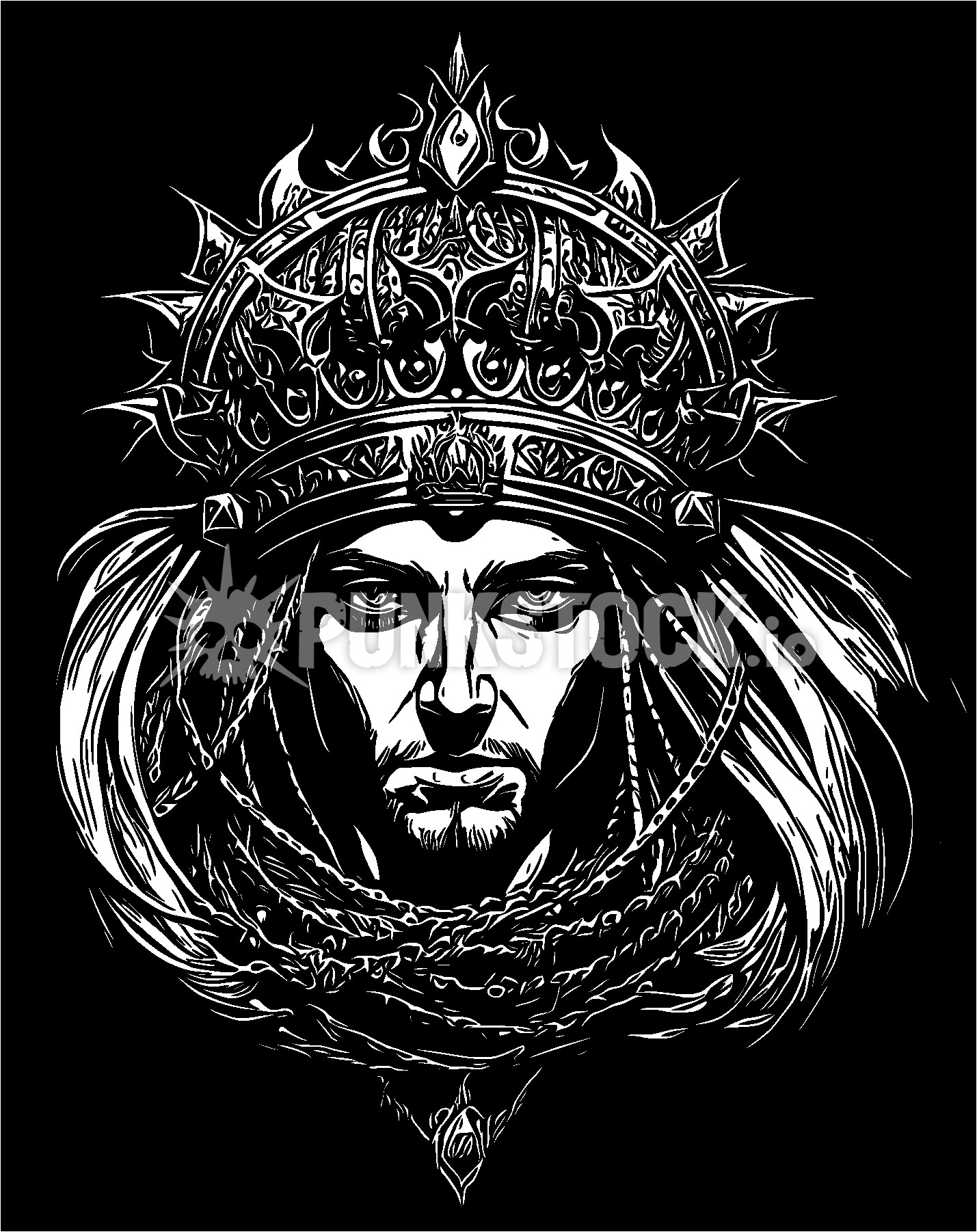Royalty royal king vector graphic