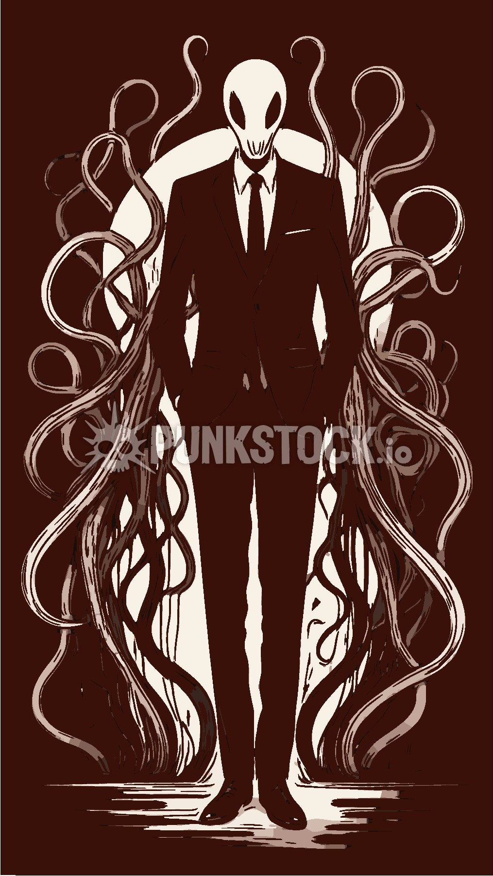 Creepypasta creepy pasta creepy vector graphic