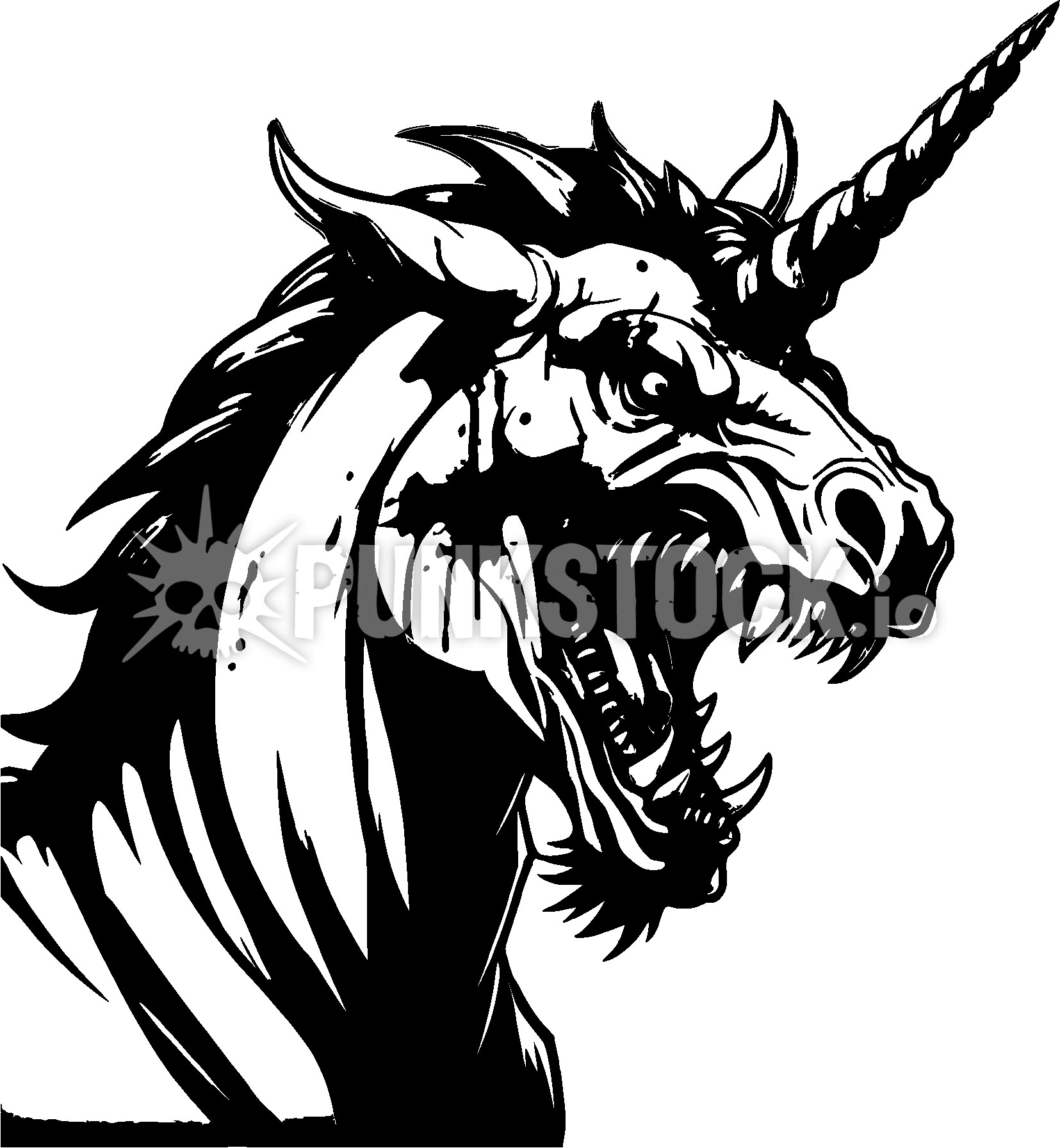 Unicorn horse unicorns vector graphic