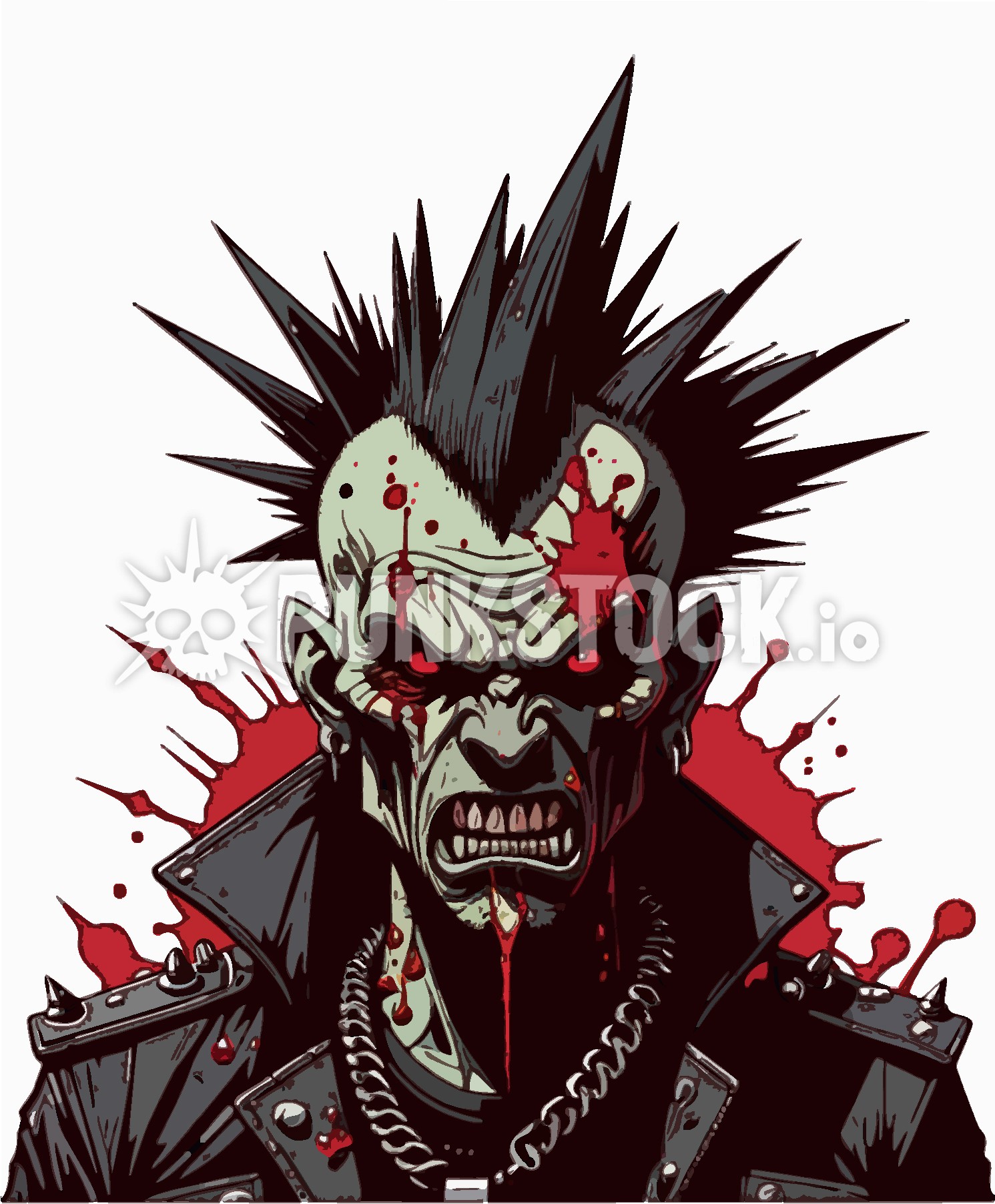 Man guy face vector graphic