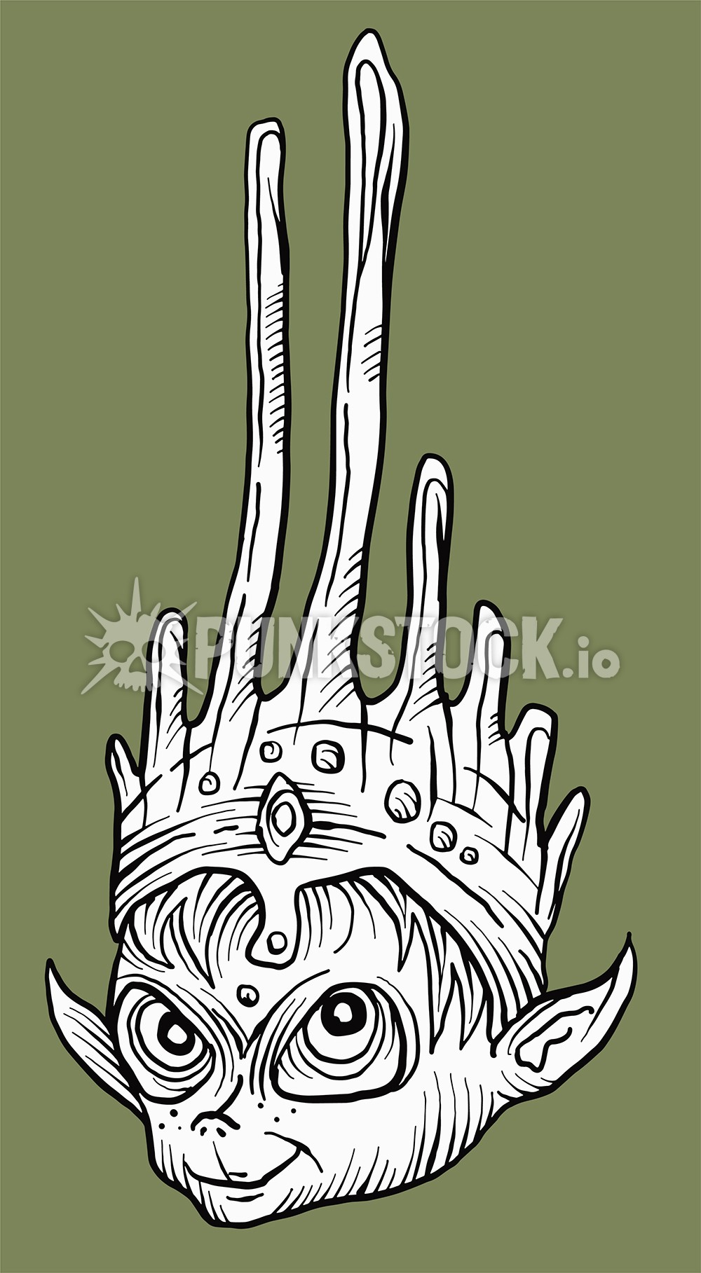 Sketch doodle drawing vector graphic