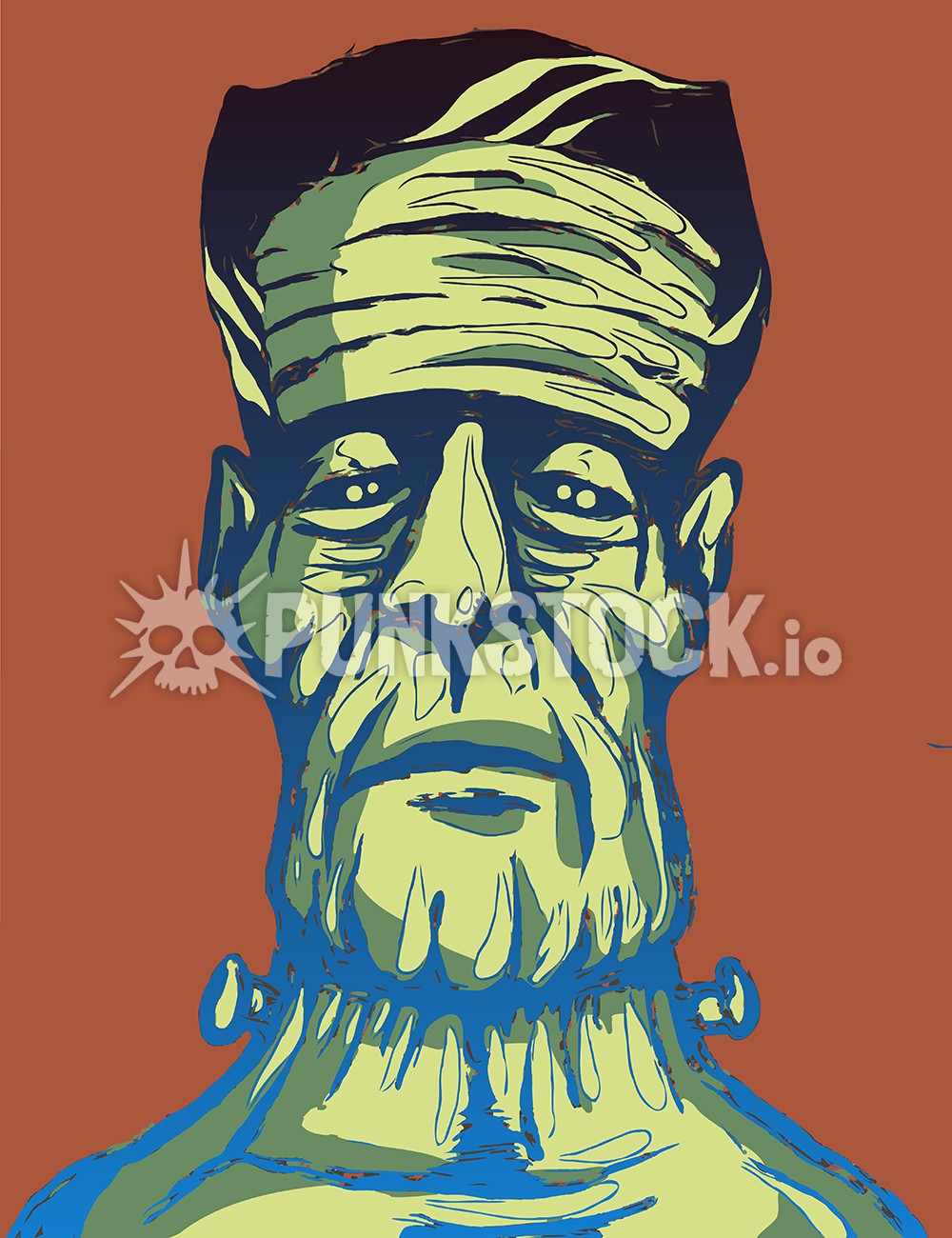 Frankenstein frankensteins frankenstein's vector graphic