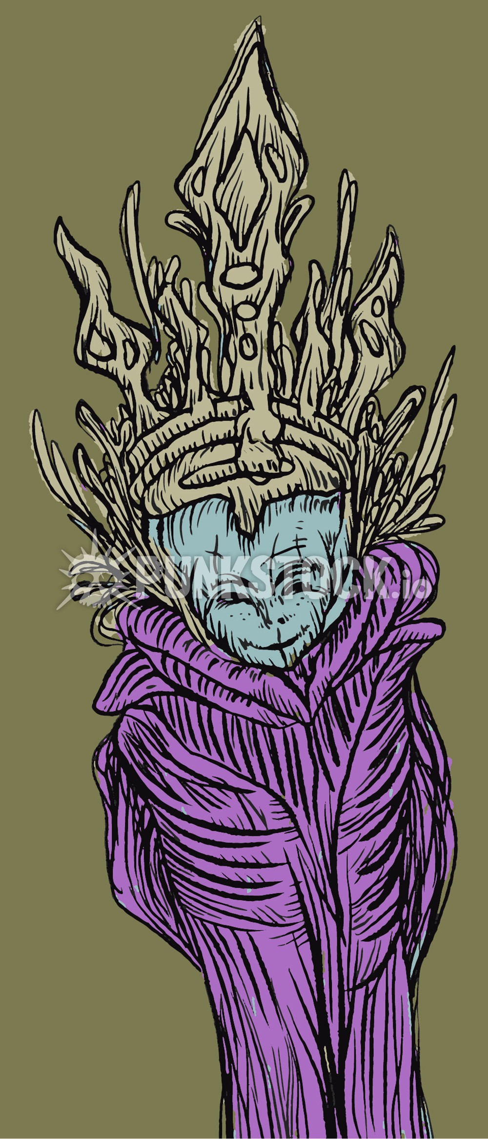 Sketch doodle drawing vector graphic