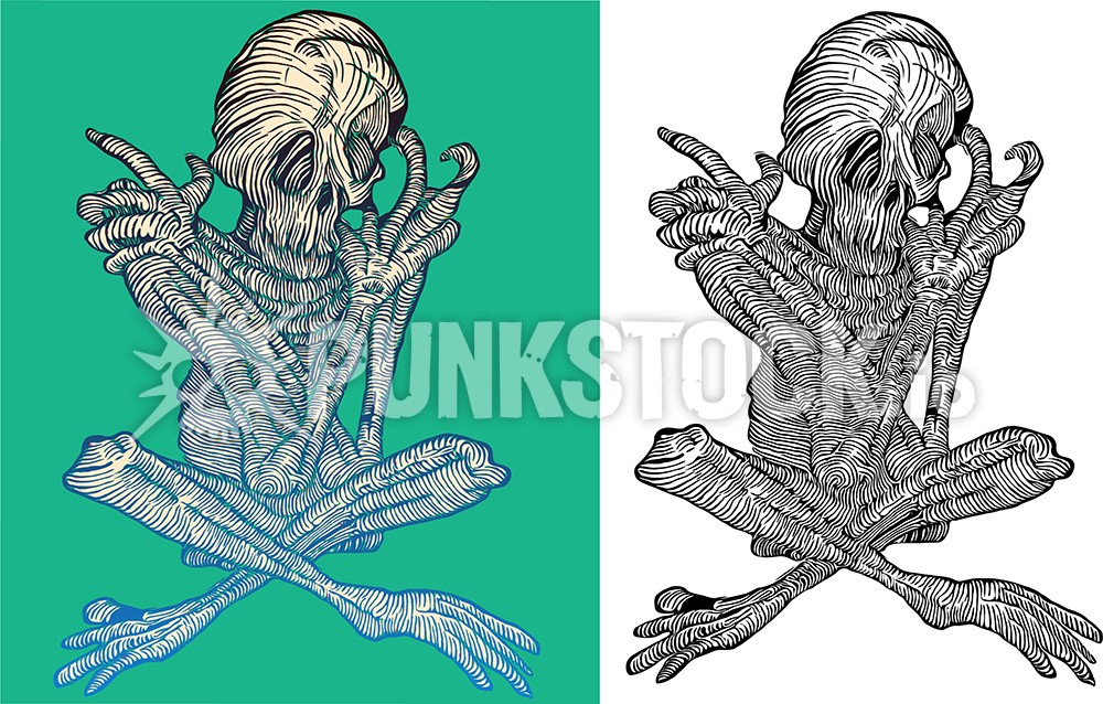 Sketch doodle drawing vector graphic