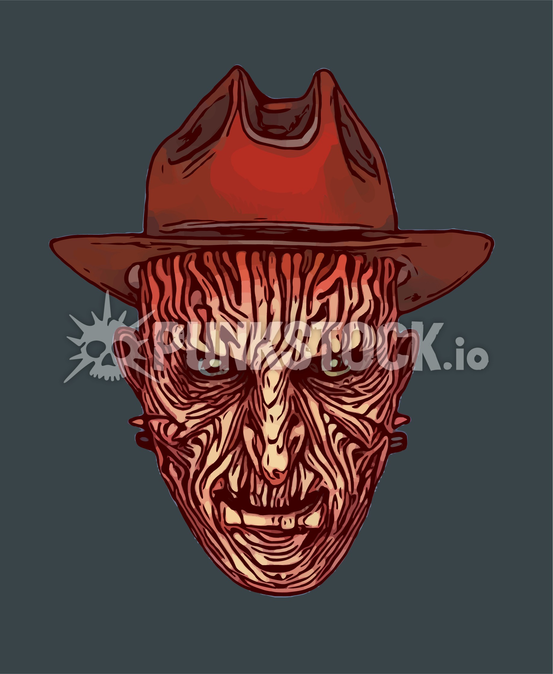 Freddy kruger krueger vector graphic