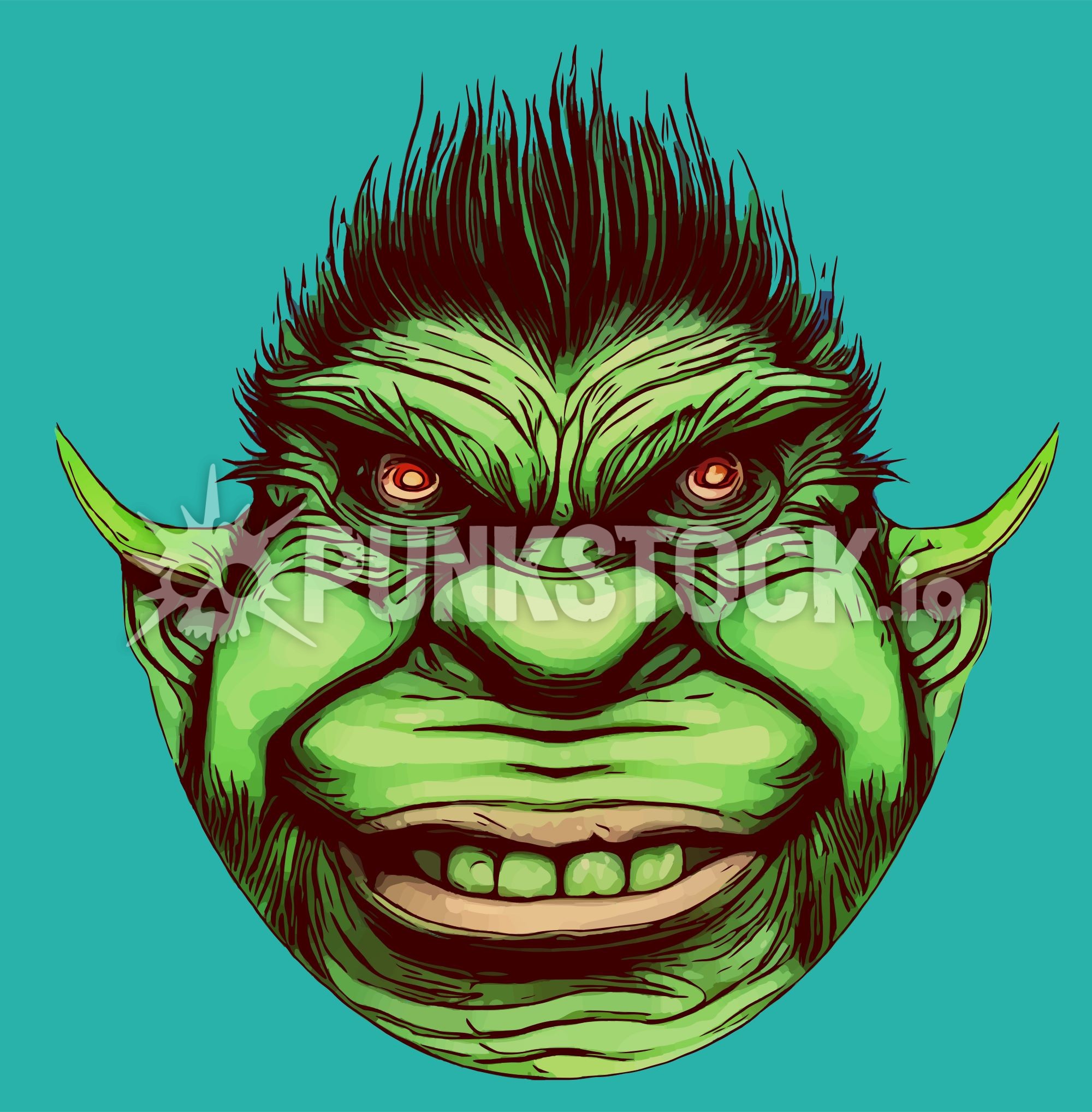 Goblin troll goblins vector graphic