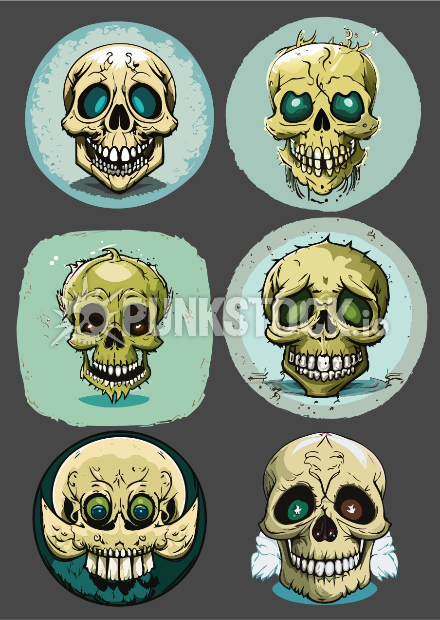 Mask masks skulls vector graphic