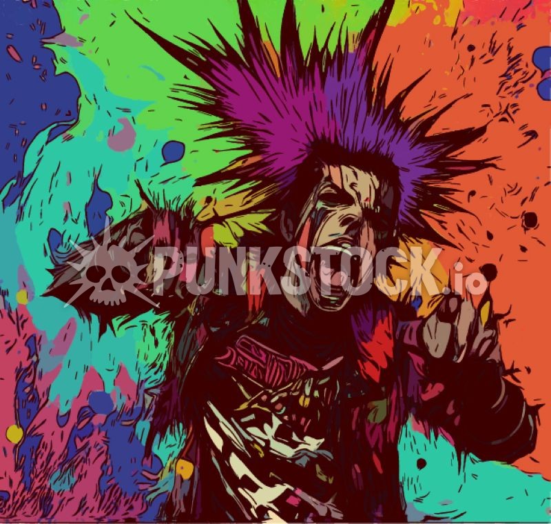 Explosion color colour vector graphic