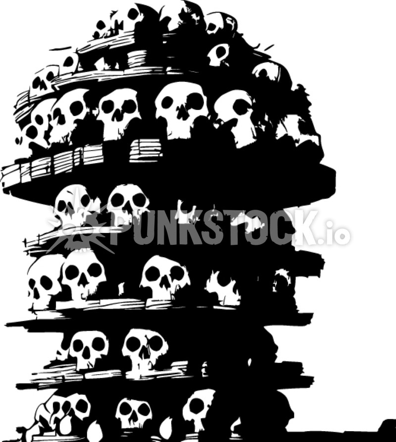 Stack stacked pile vector graphic