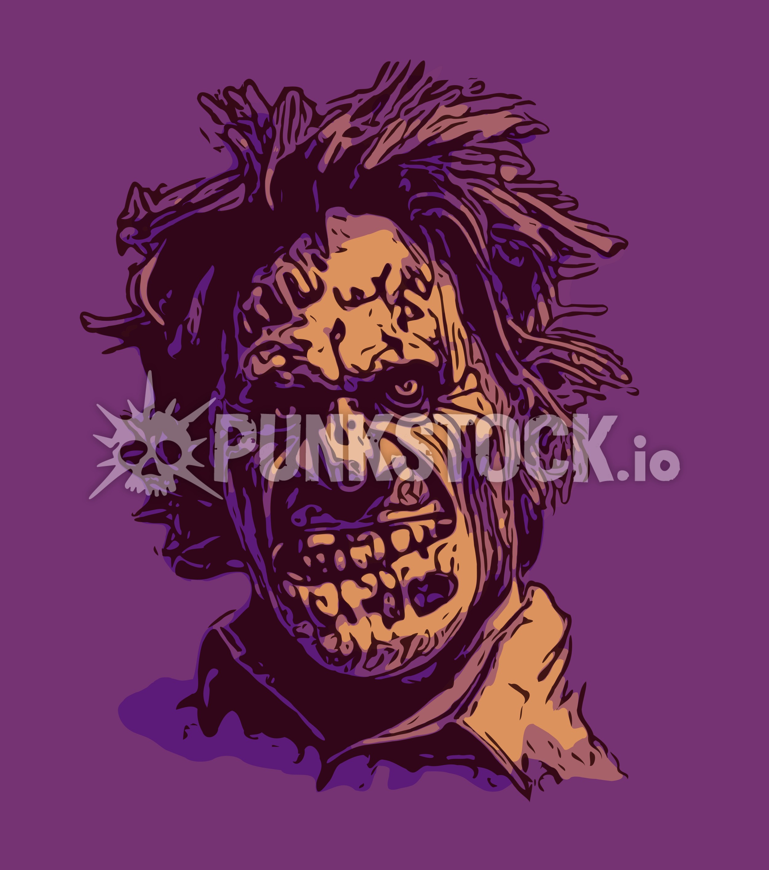 Texas chainsaw massacre vector graphic