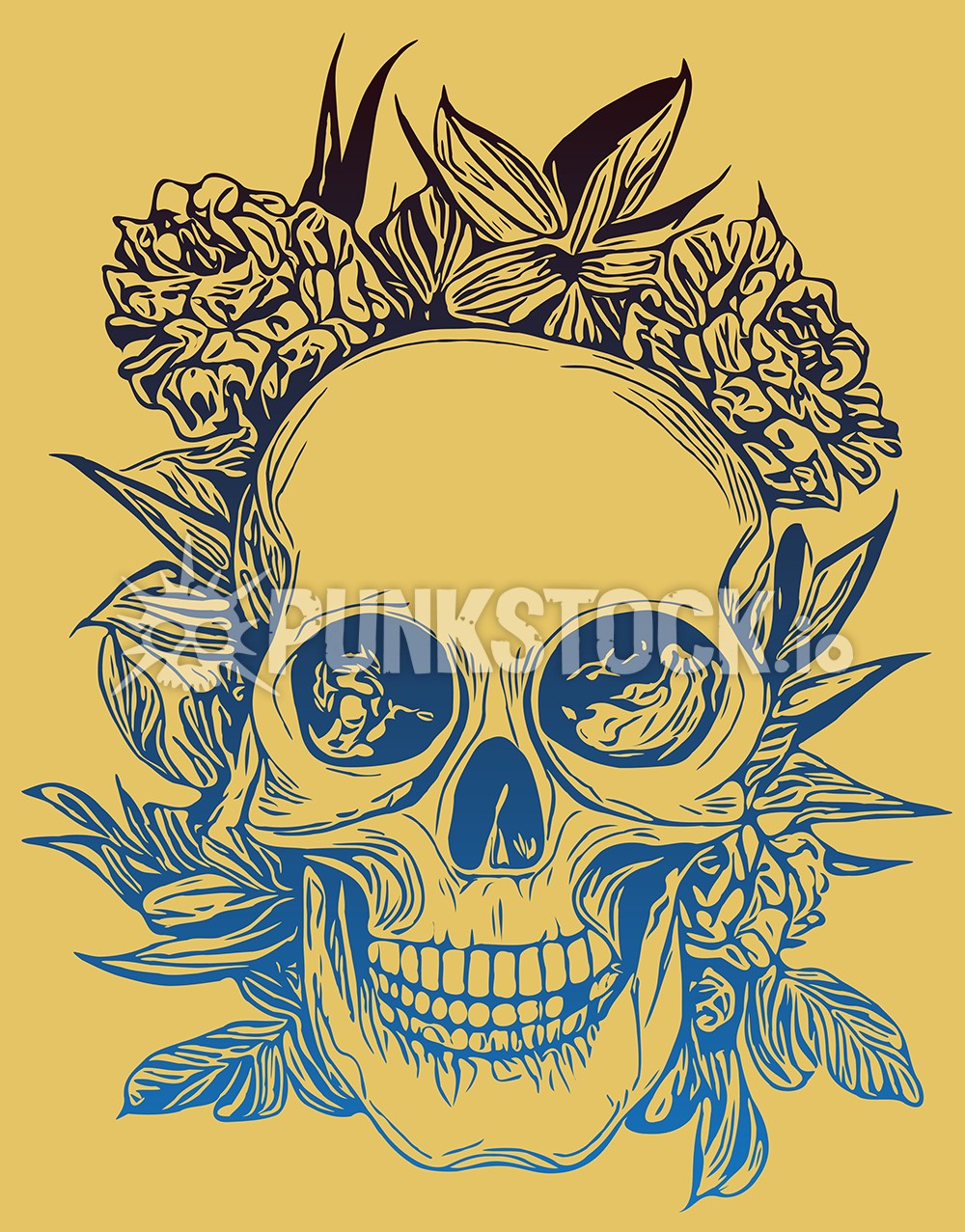 Skull skulls decorative vector graphic