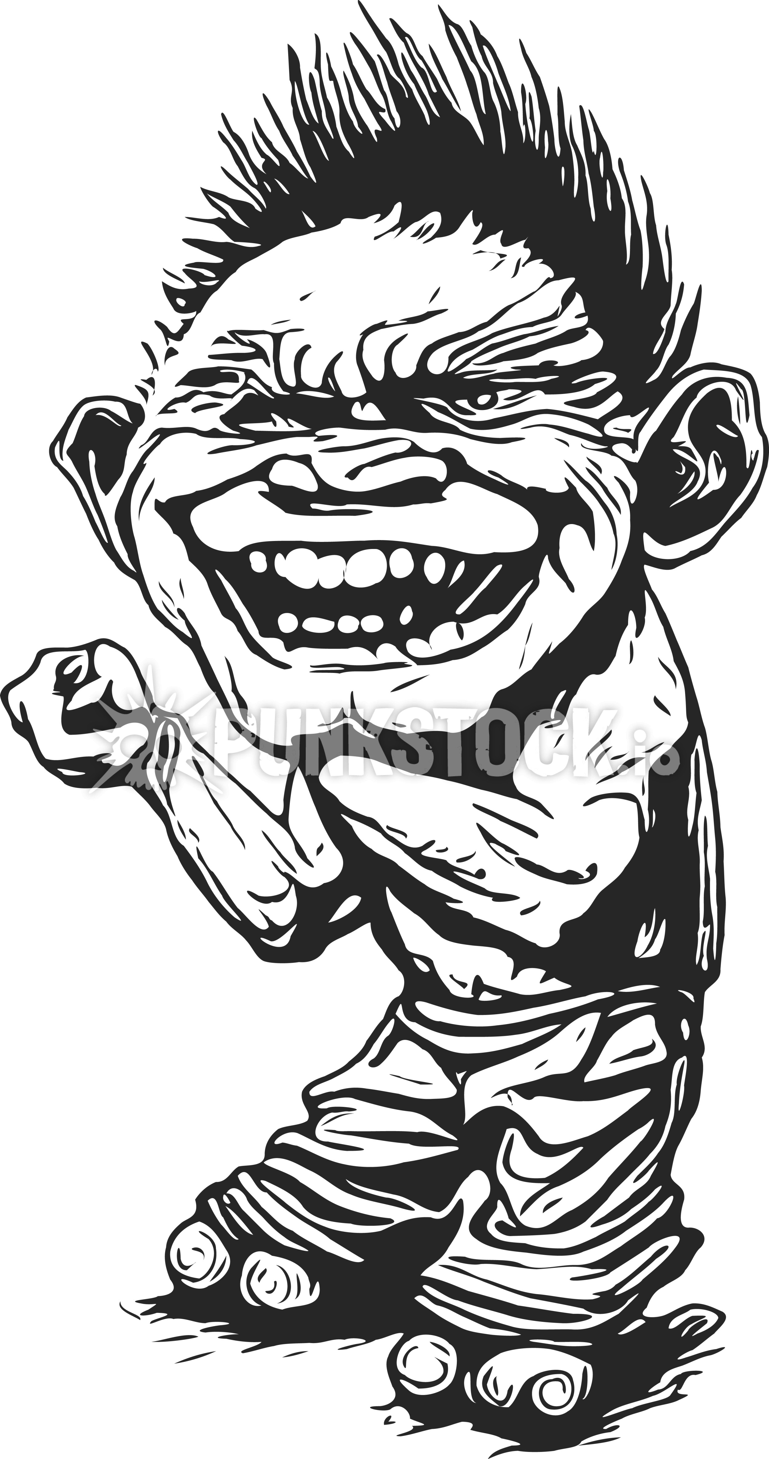 Troll trolls goblin vector graphic