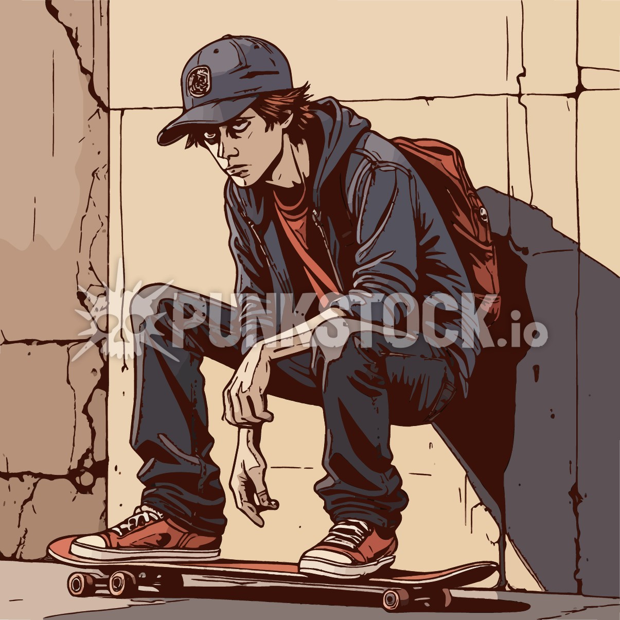 Teen teenager teen ager vector graphic