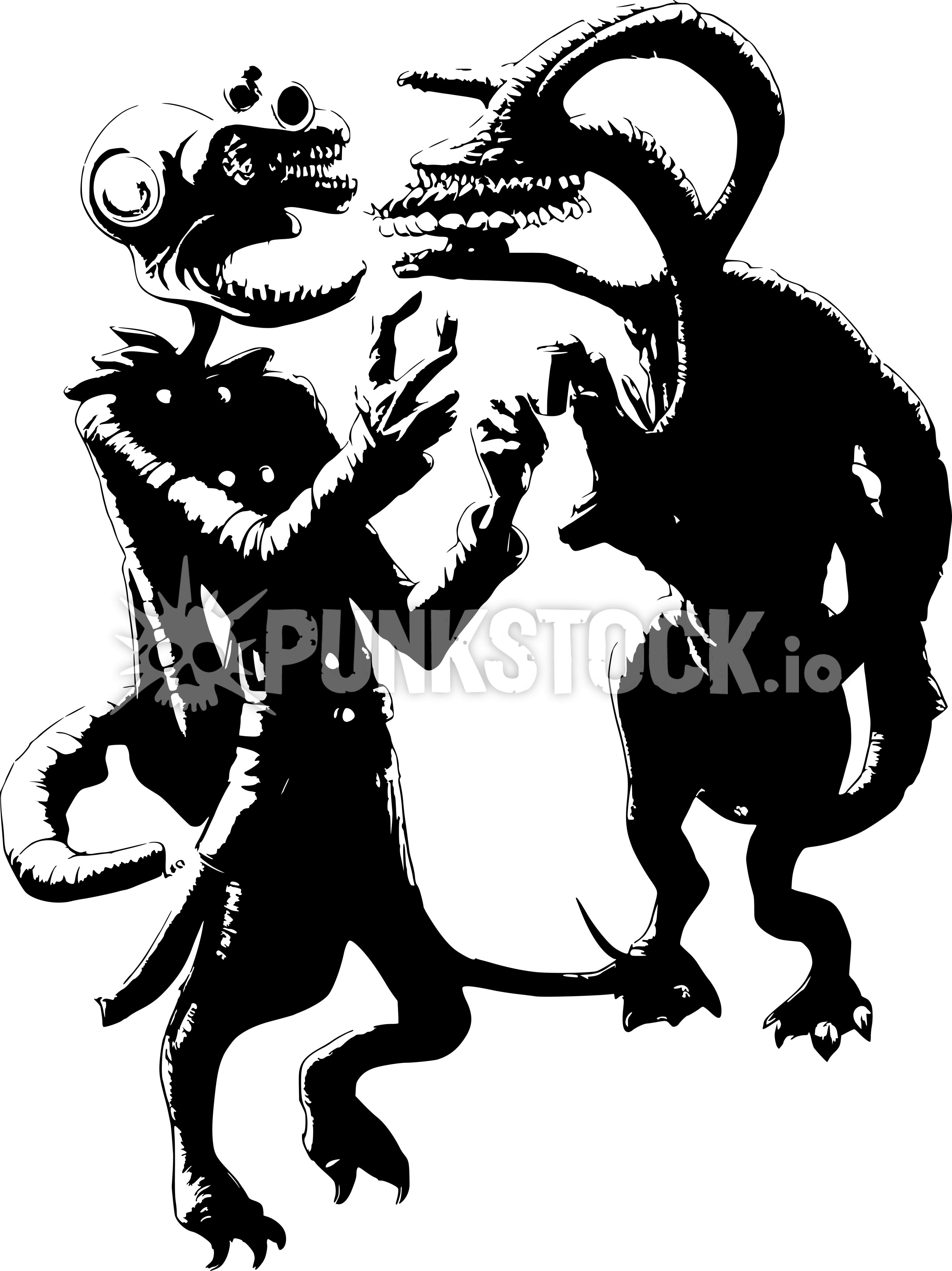 One color print jody black vector graphic