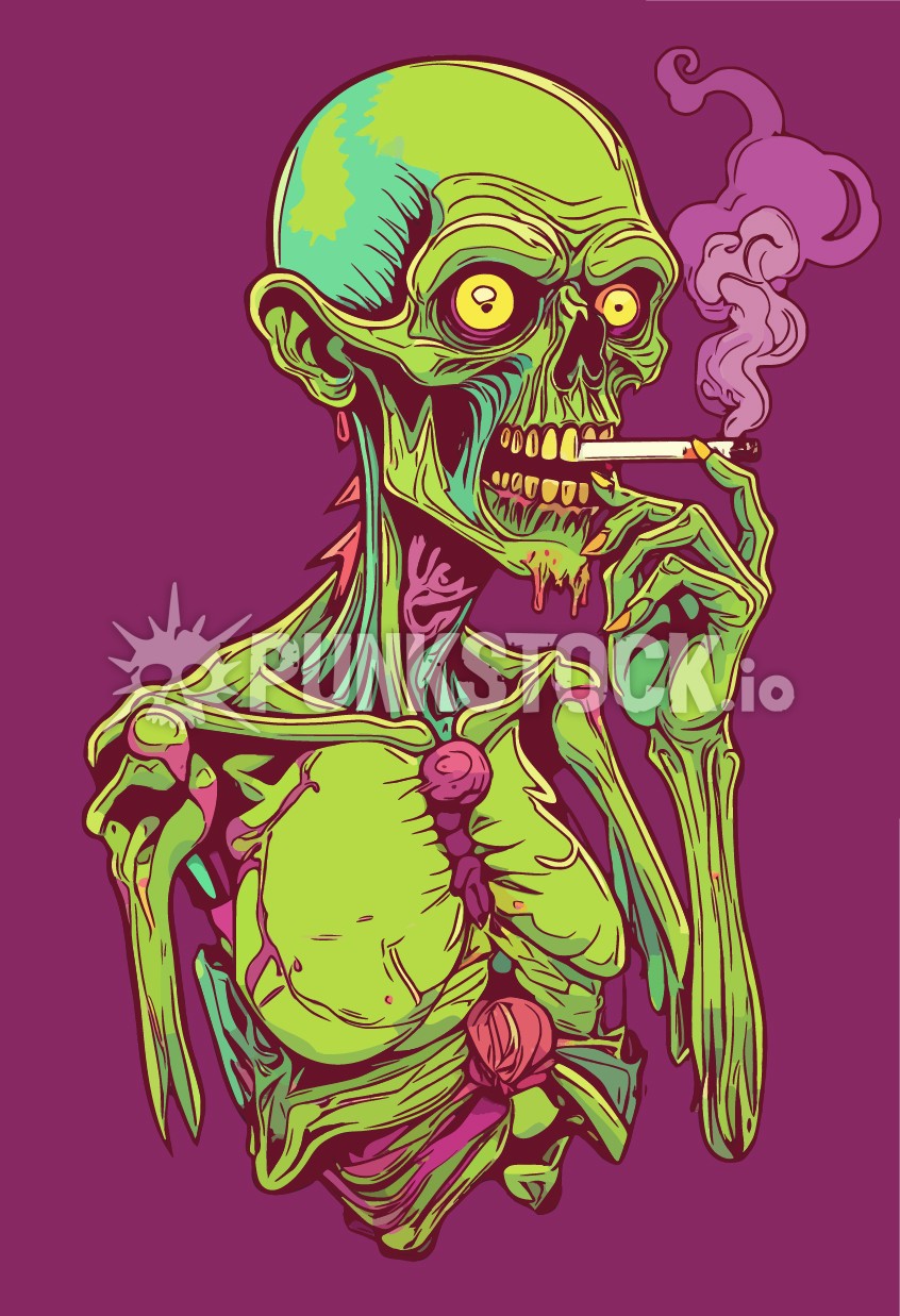 Zombie zombies skeleton vector graphic