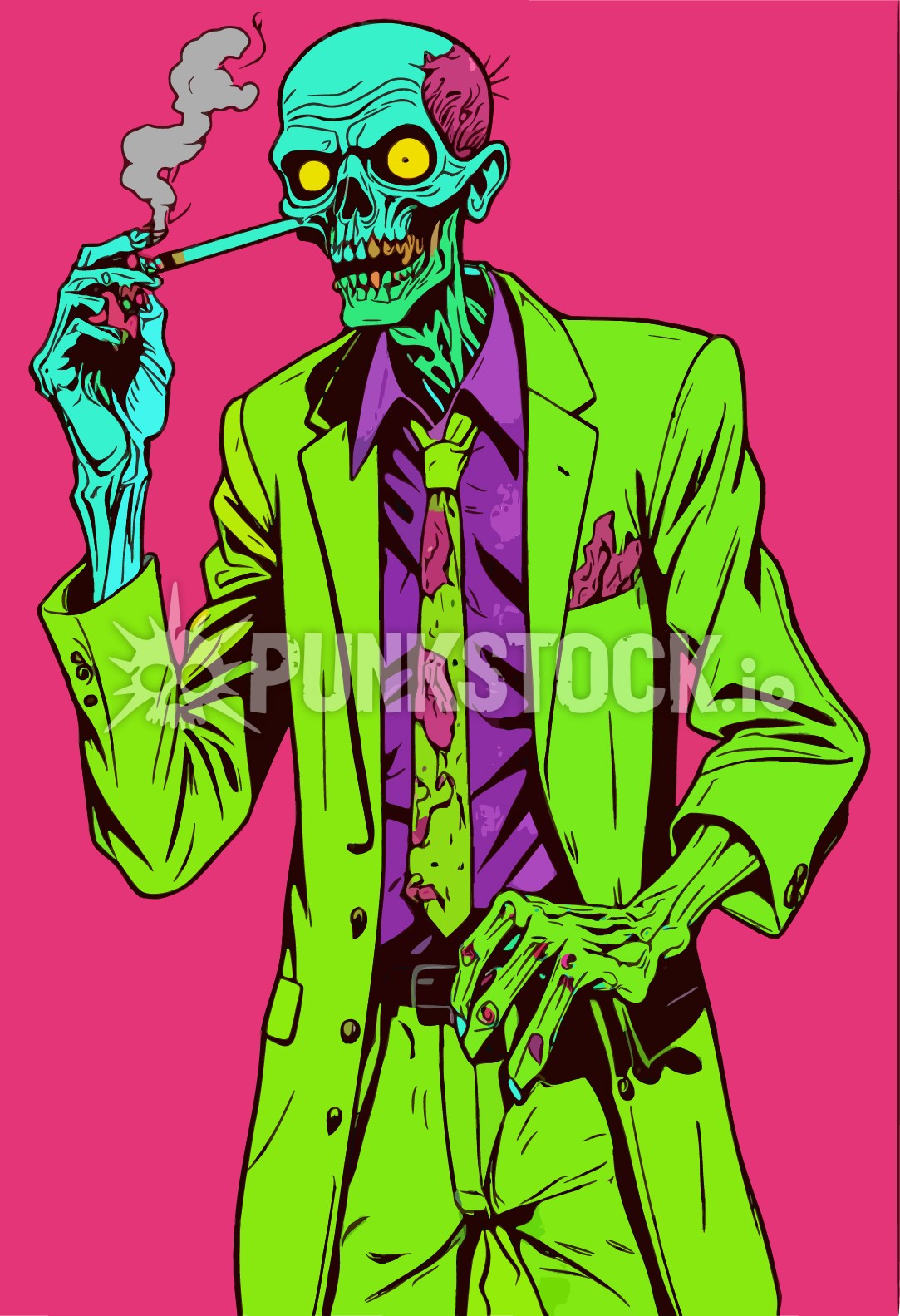 Zombie zombies skeleton vector graphic