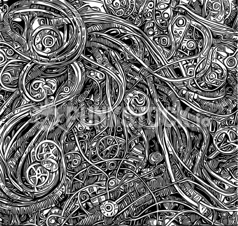 Cycle motorcycle lines vector graphic