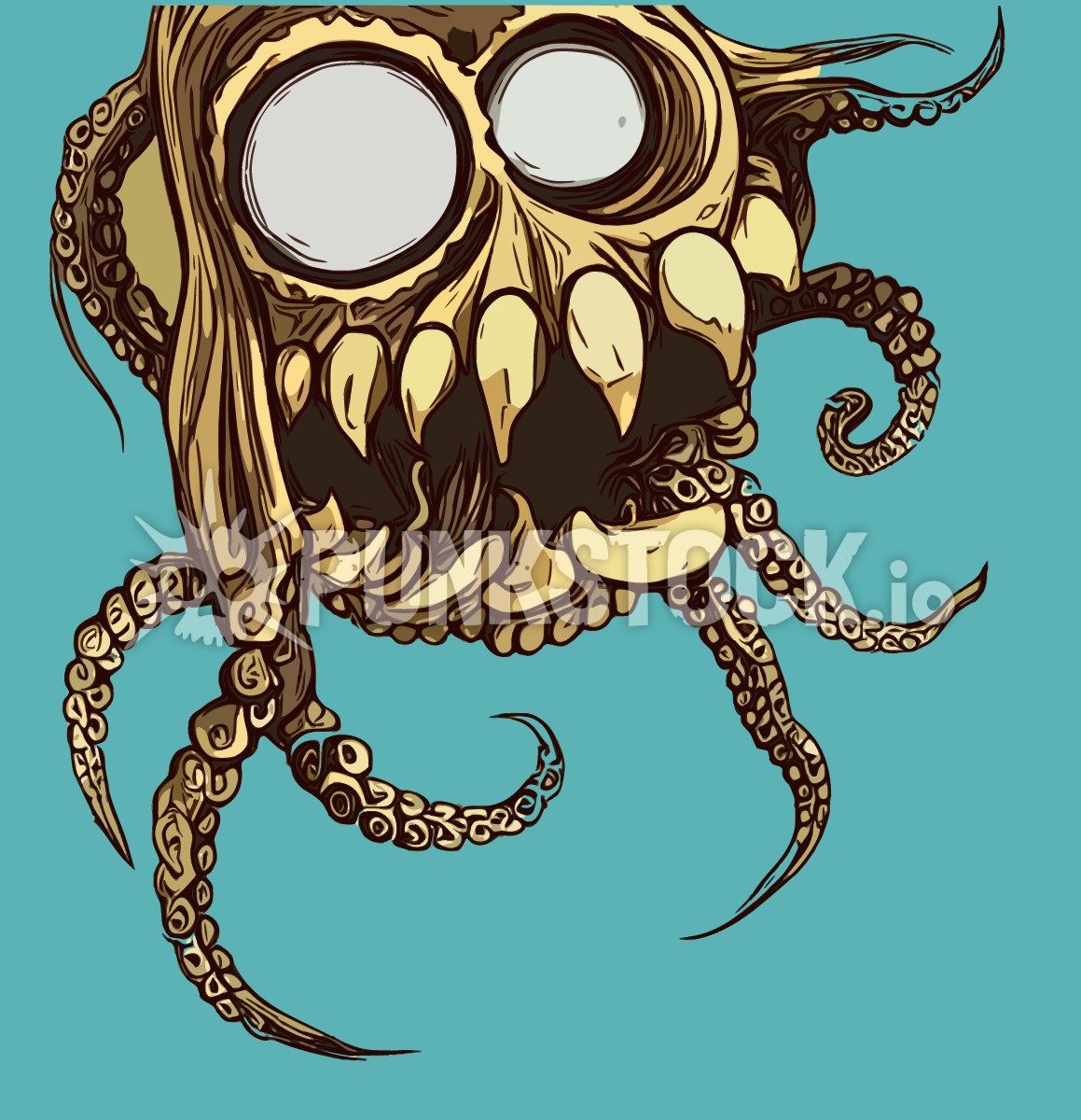 Squid squids octopus vector graphic