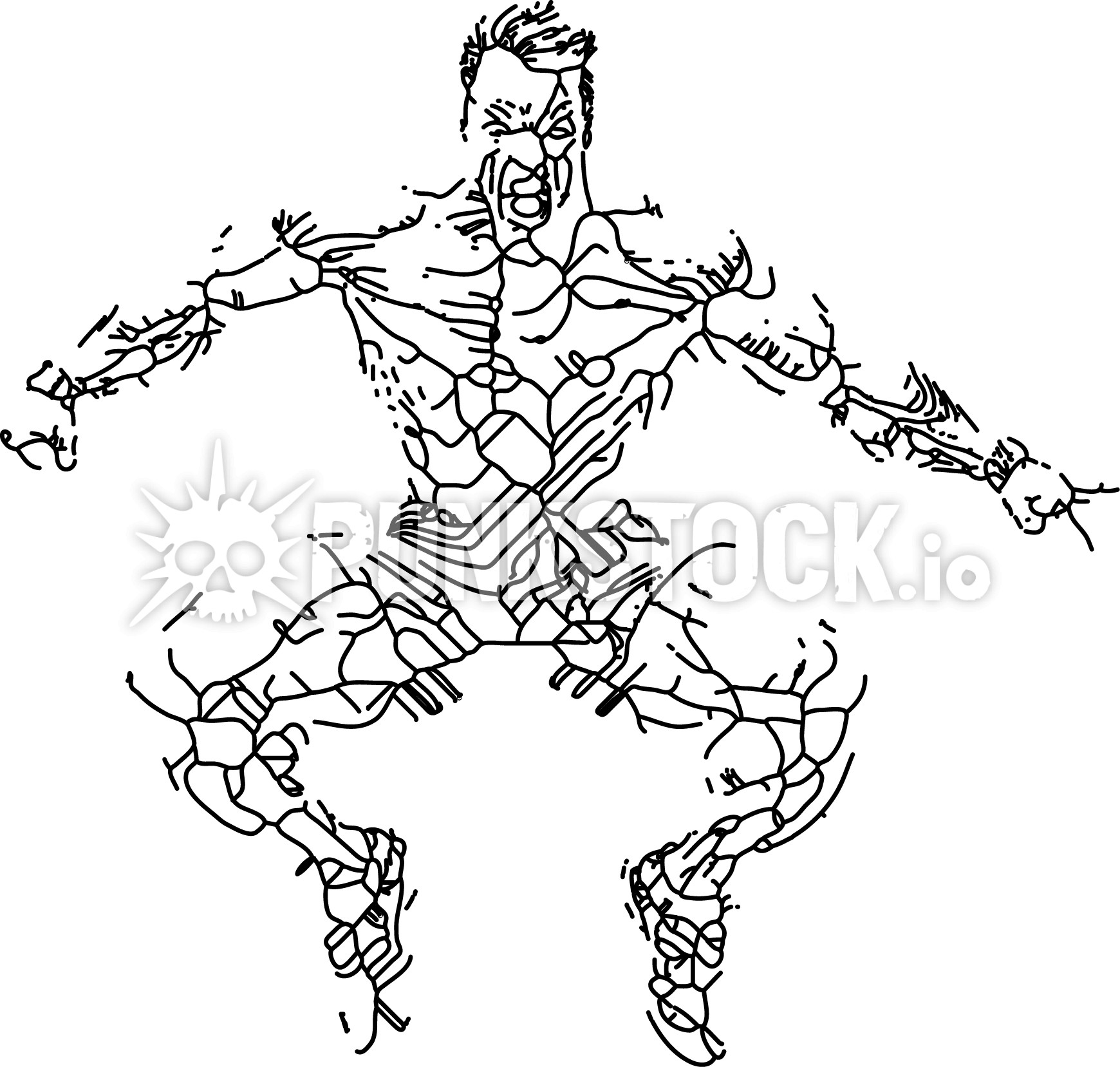 Man guy figure vector graphic