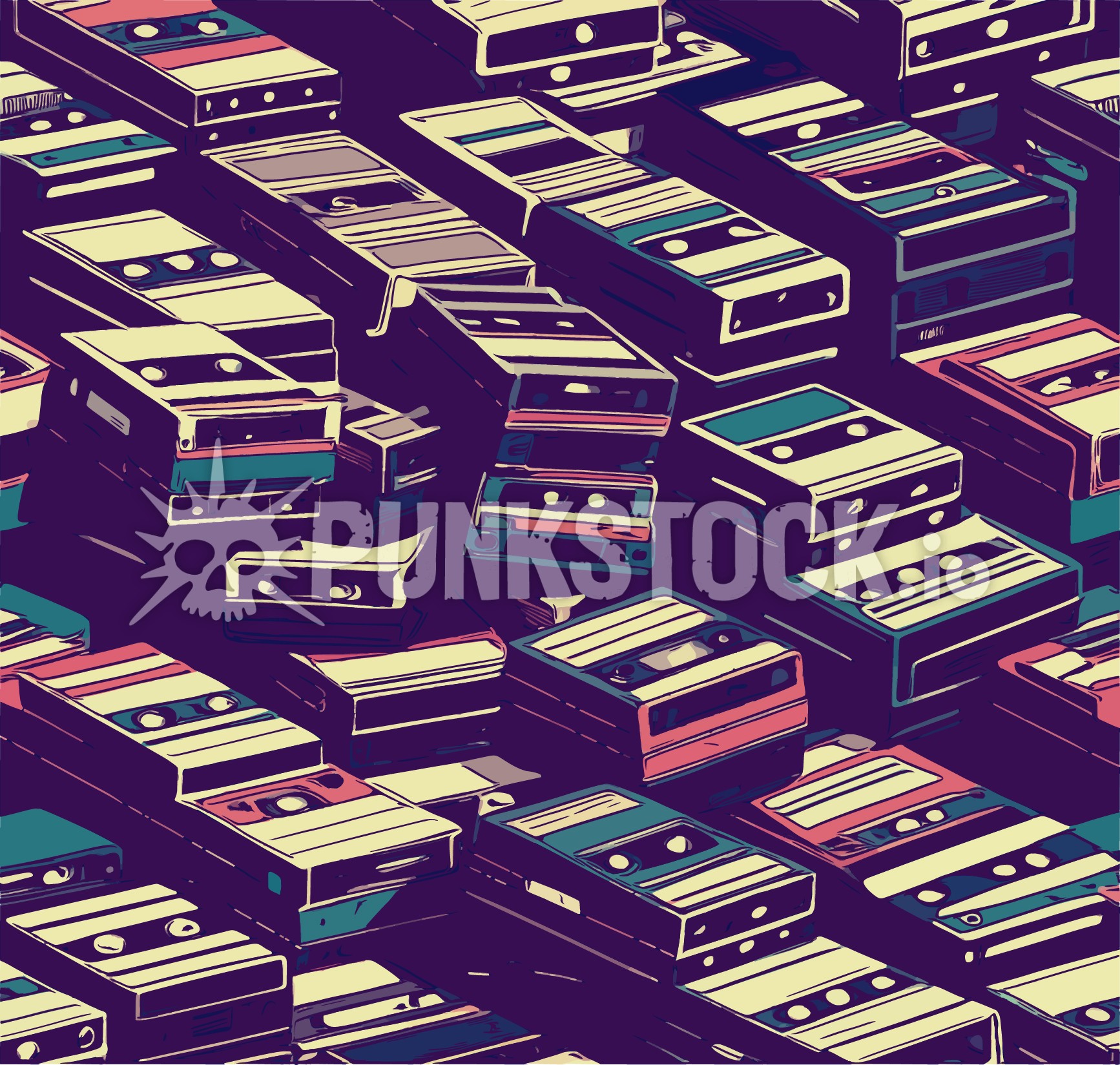 Pile stack piled vector graphic