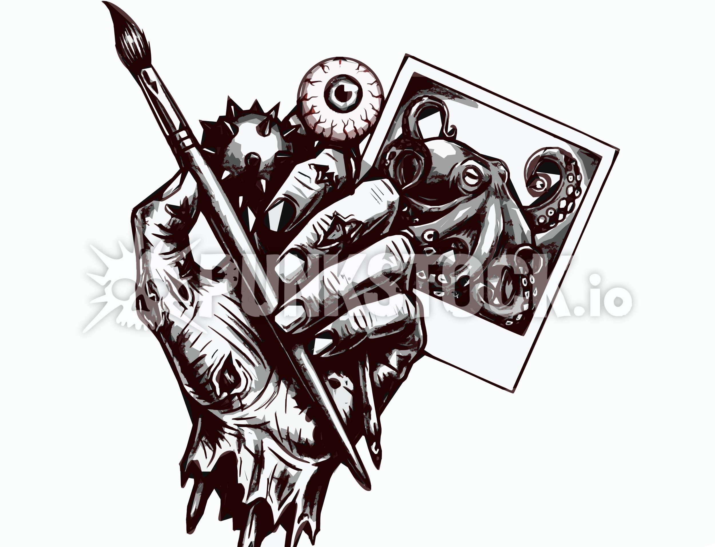Tentacle tentacles octopus vector graphic