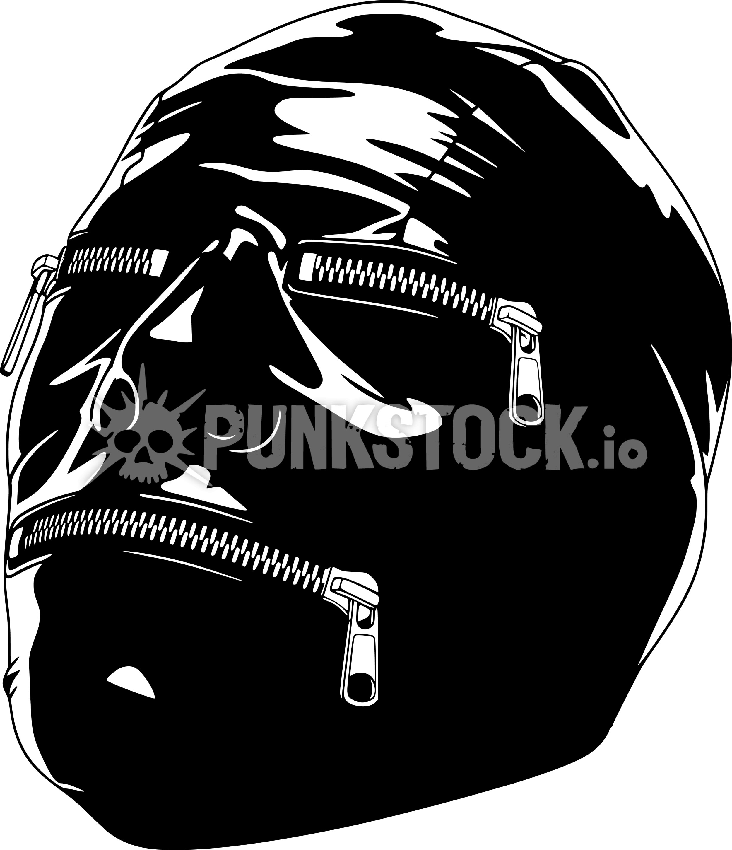 Latex mask leather vector graphic