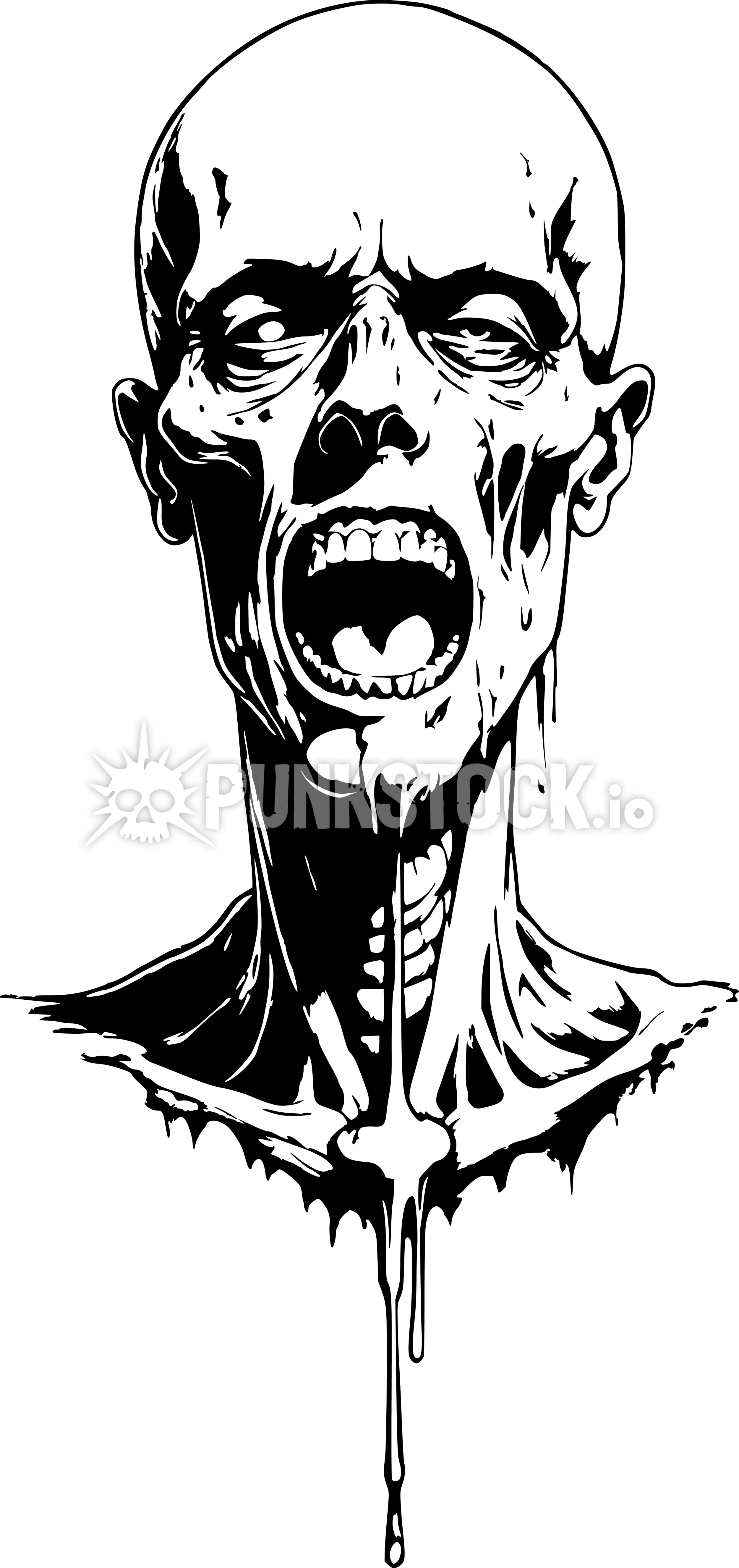 Zombie zombies dead vector graphic