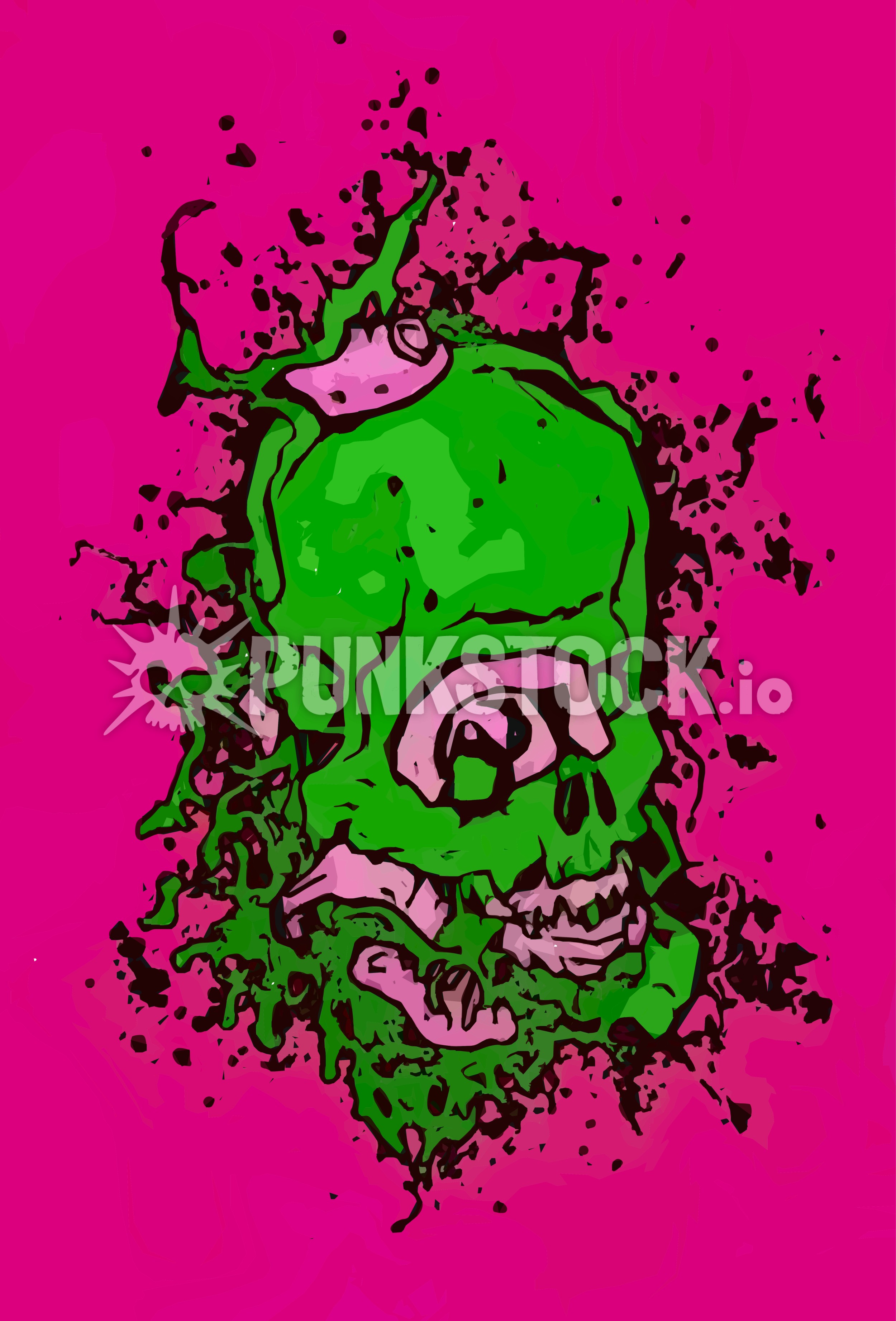 Abstract art pink vector graphic