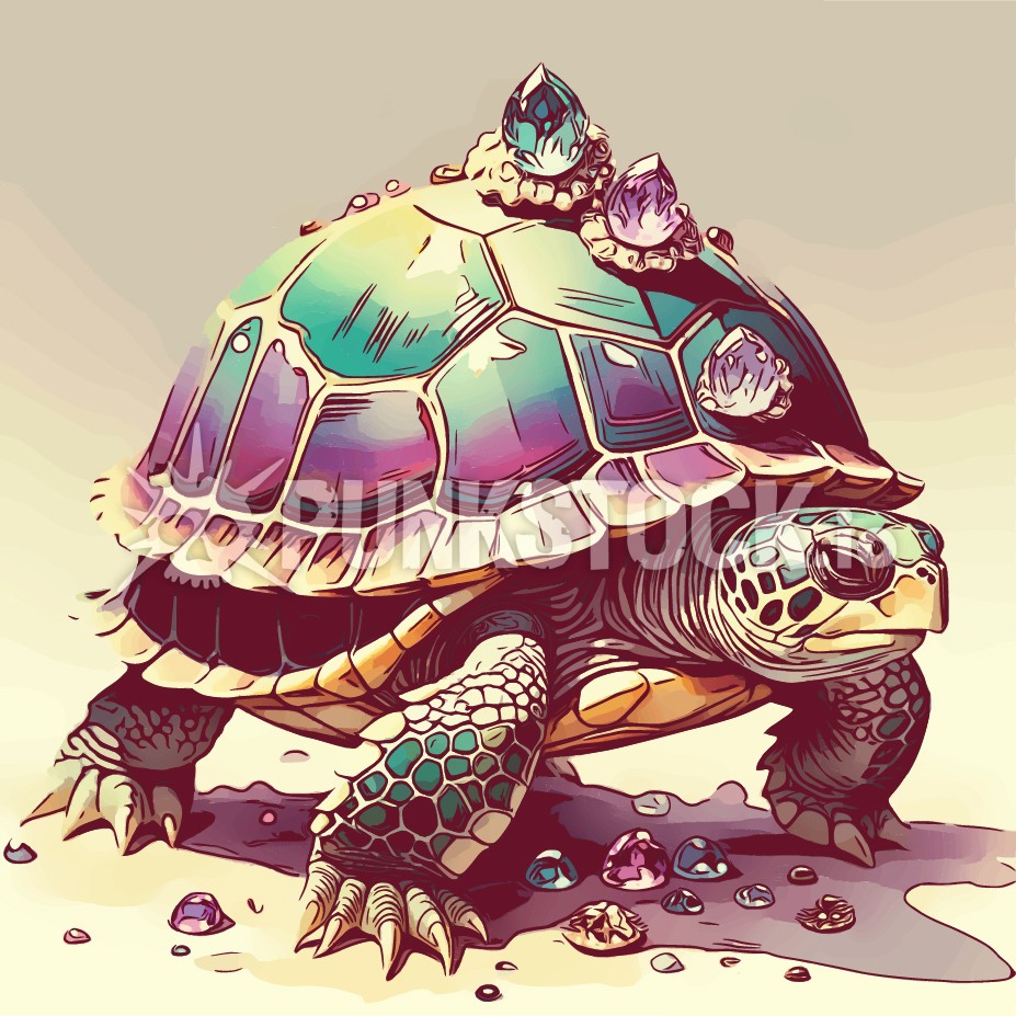Turtle turtles tortoise vector graphic