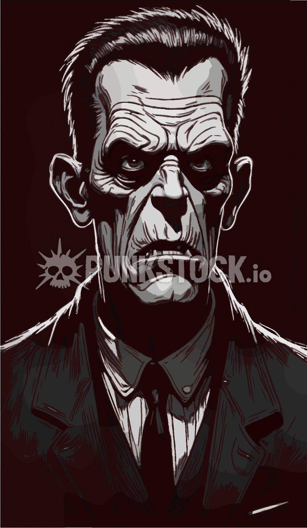 Frankenstein frankensteins frankenstein's vector graphic