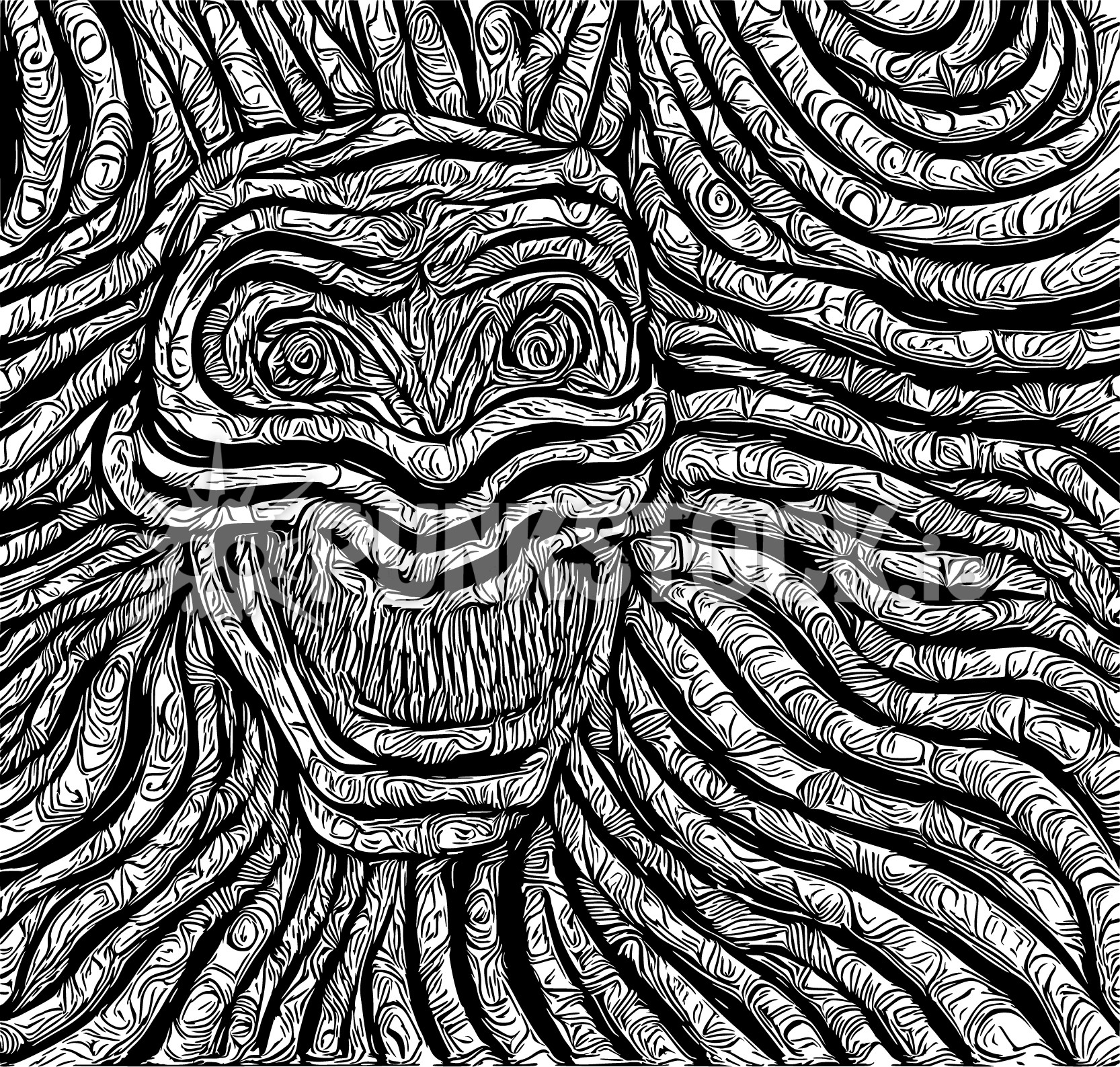 String strings line vector graphic