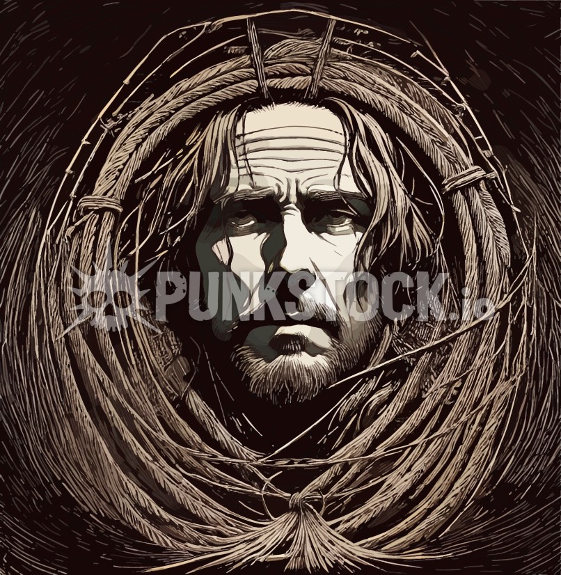 String strings line vector graphic