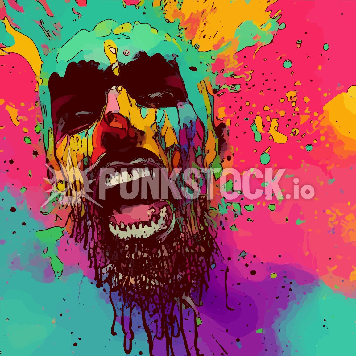 Man guy head vector graphic